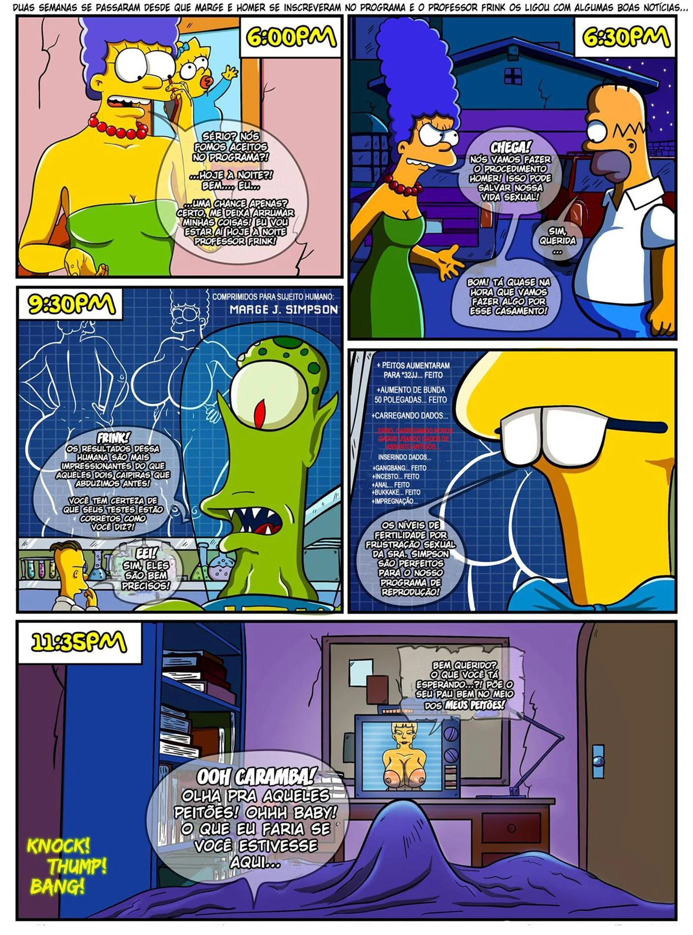 Tesão de mãe – Cartoon – Desenho de Sexo