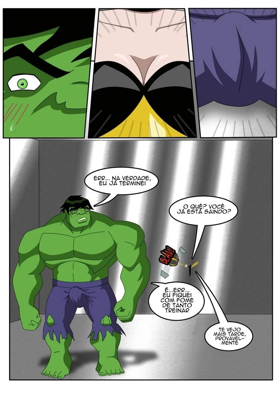 The Avengers Stress Release - Hulk Arrepiando a Bucetinha da Vingadora Safada