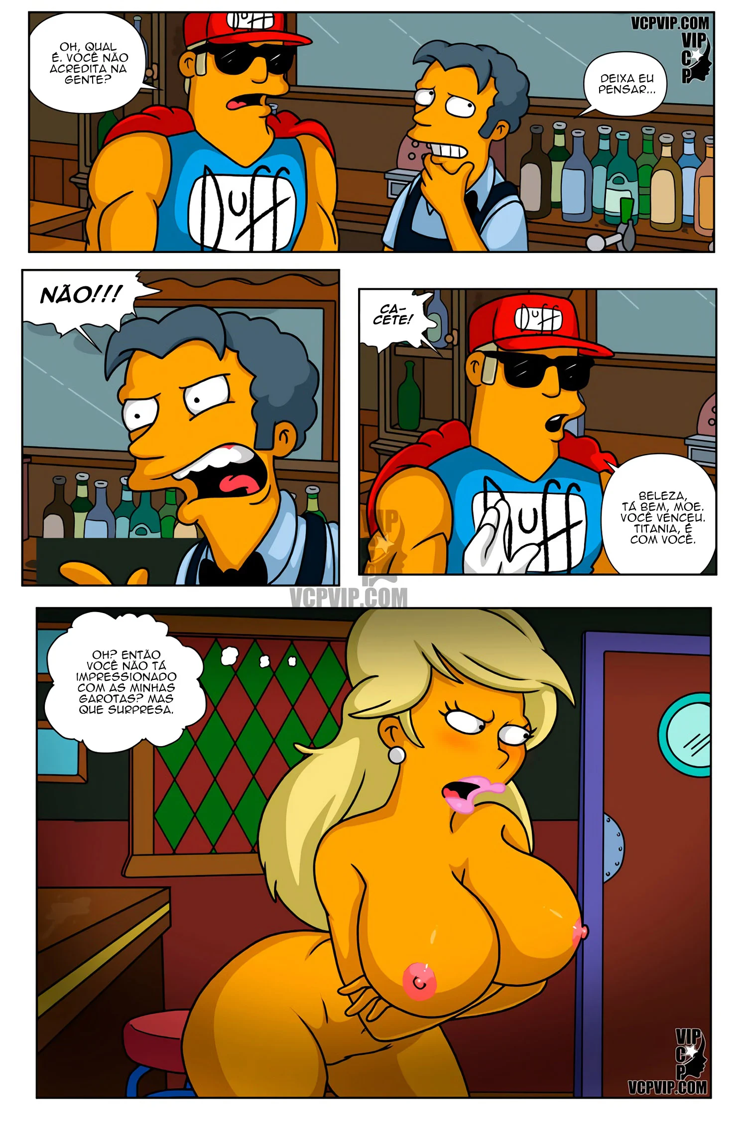 Titânia – Simpsons Pornô – Completo