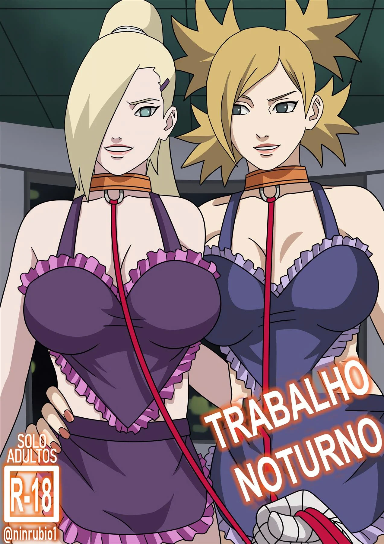 Trabalho Noturno das Kunoichis &ndash; Loira &ndash; Sexo em Desenho