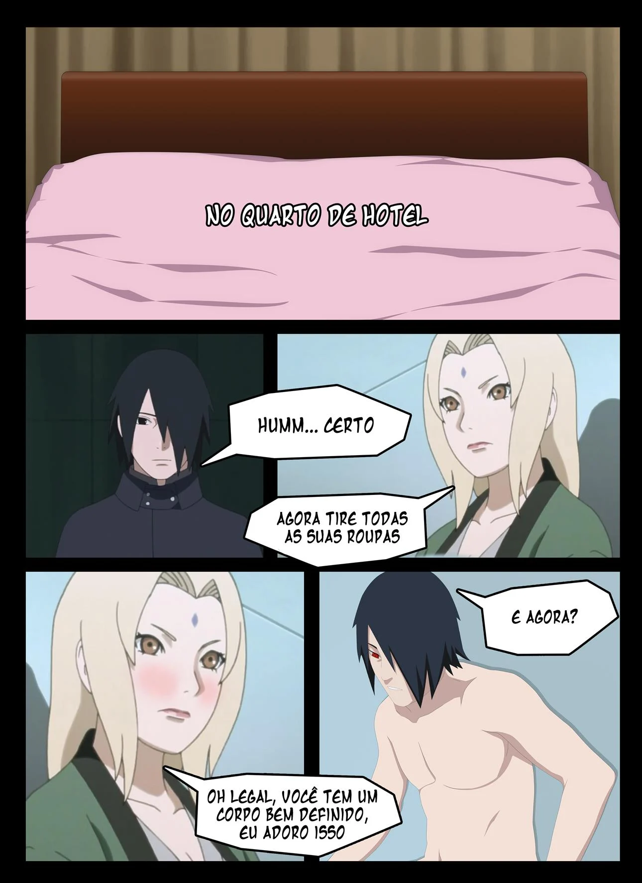 Tratamento Especial de Tsunade – MILF – Desenho de Sexo
