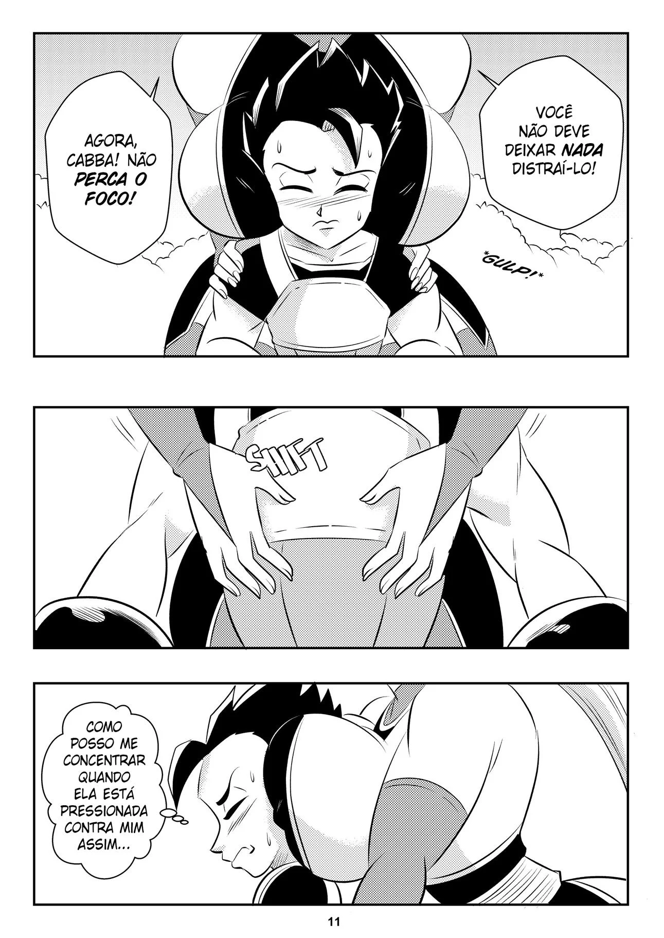 Treinamento Celestial – Dragon Ball Hentai – Versão PT-BR