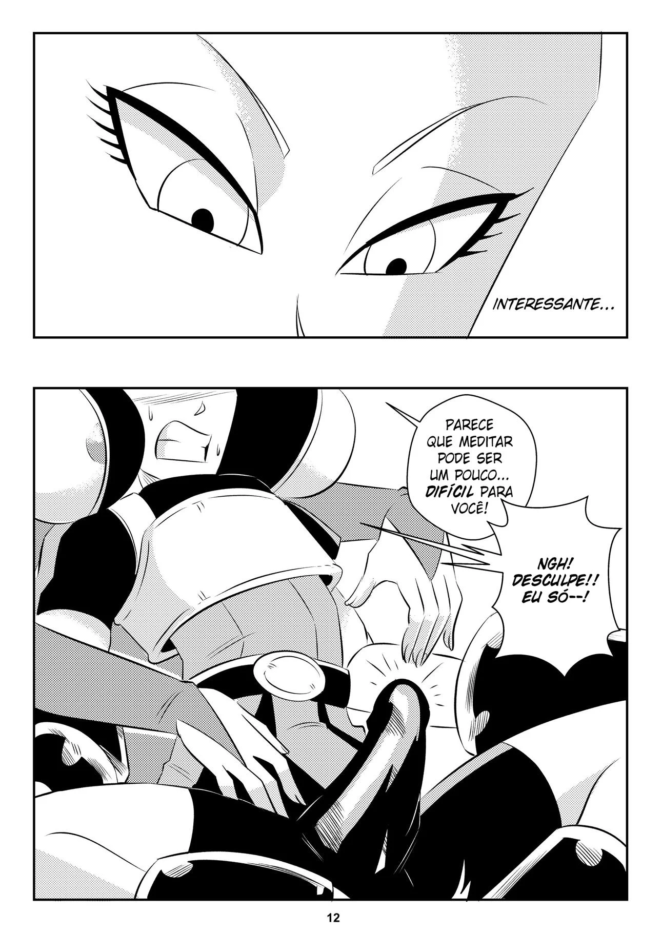 Treinamento Celestial – Dragon Ball Hentai – Versão PT-BR