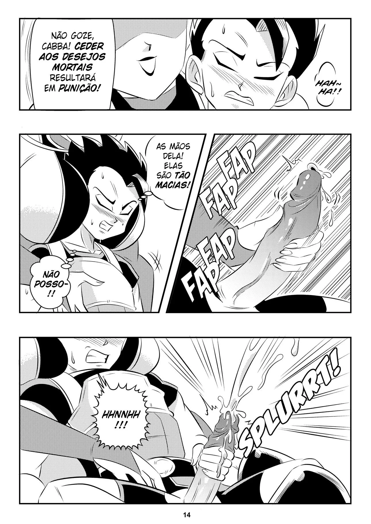 Treinamento Celestial – Dragon Ball Hentai – Versão PT-BR