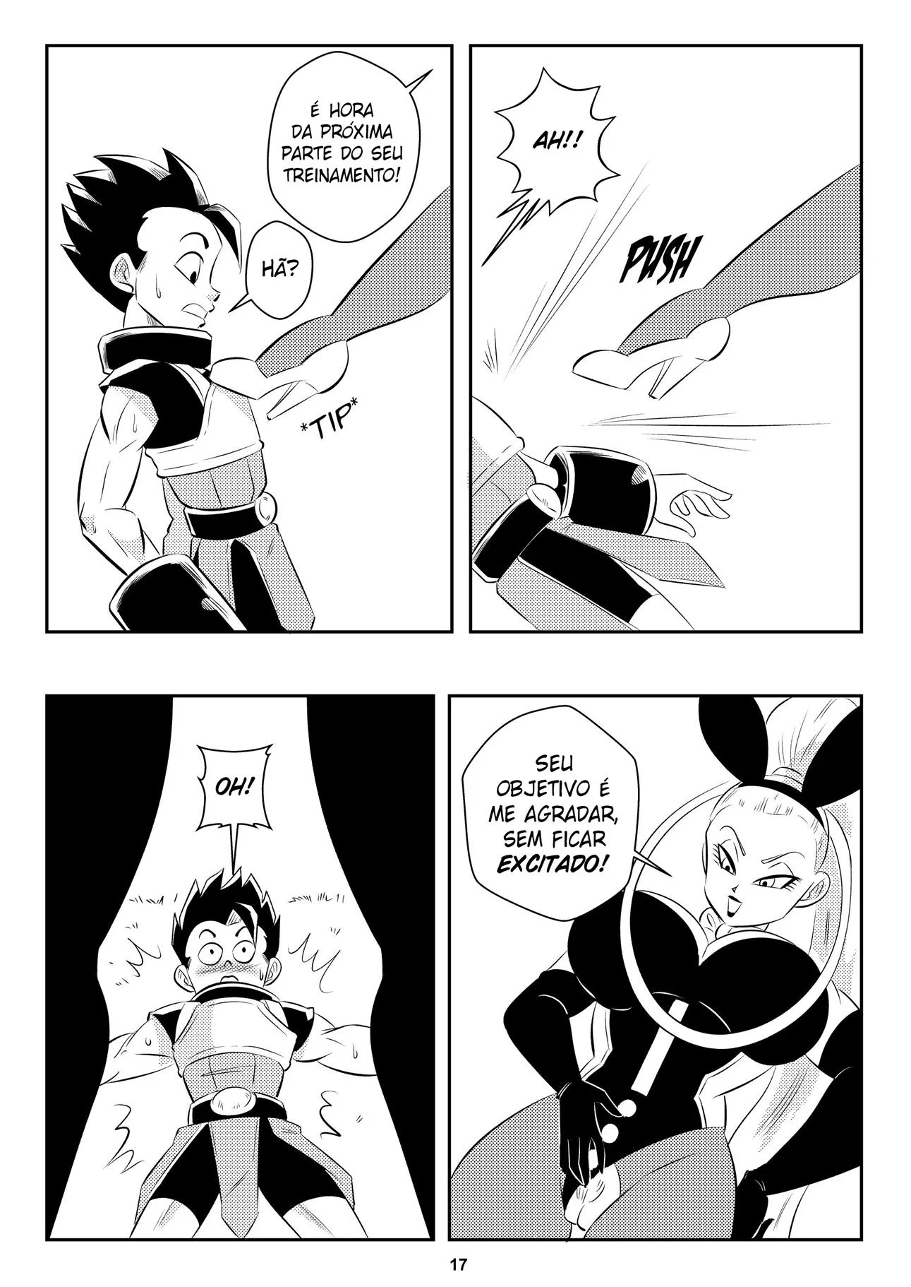 Treinamento Celestial – Dragon Ball Hentai – Versão PT-BR