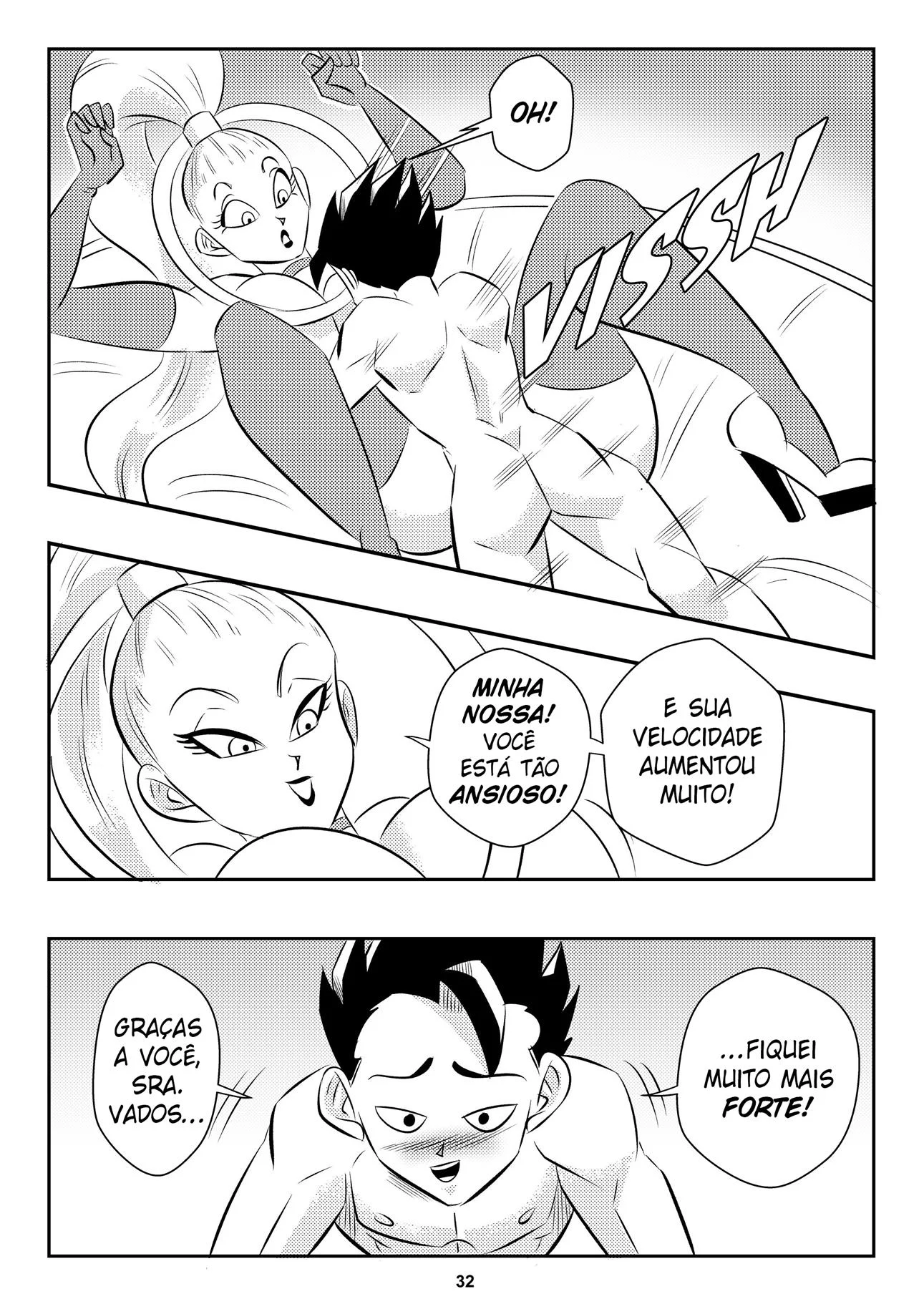 Treinamento Celestial – Dragon Ball Hentai – Versão PT-BR