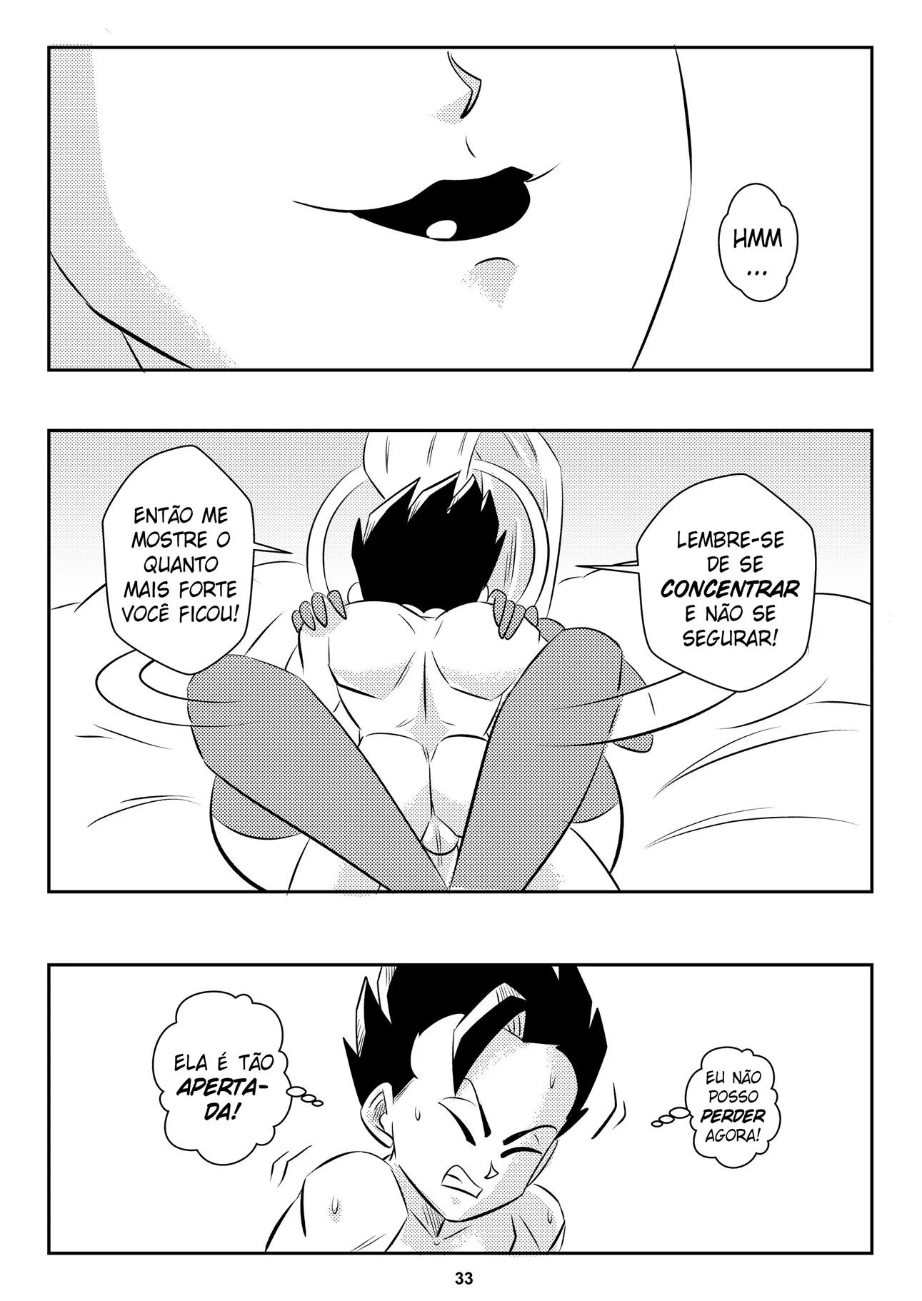 Treinamento Celestial – Dragon Ball Hentai – Versão PT-BR