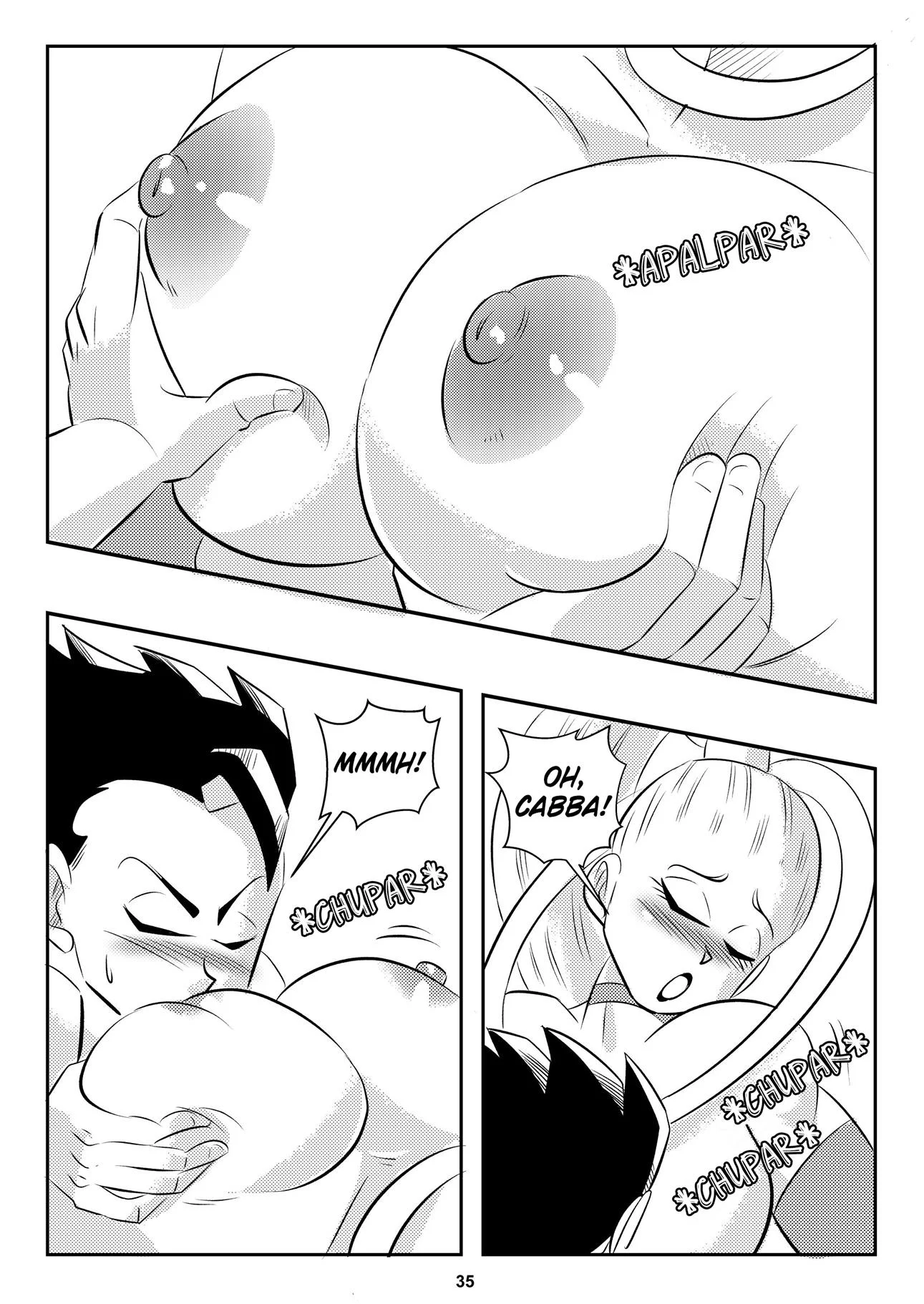 Treinamento Celestial – Dragon Ball Hentai – Versão PT-BR