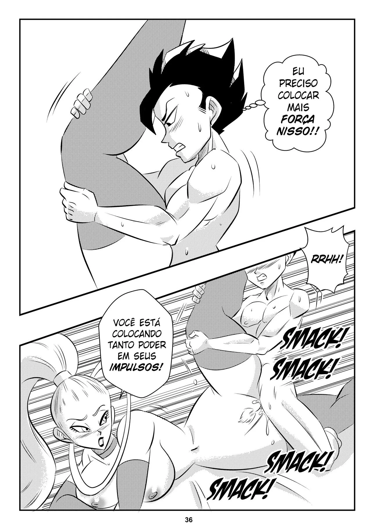 Treinamento Celestial – Dragon Ball Hentai – Versão PT-BR