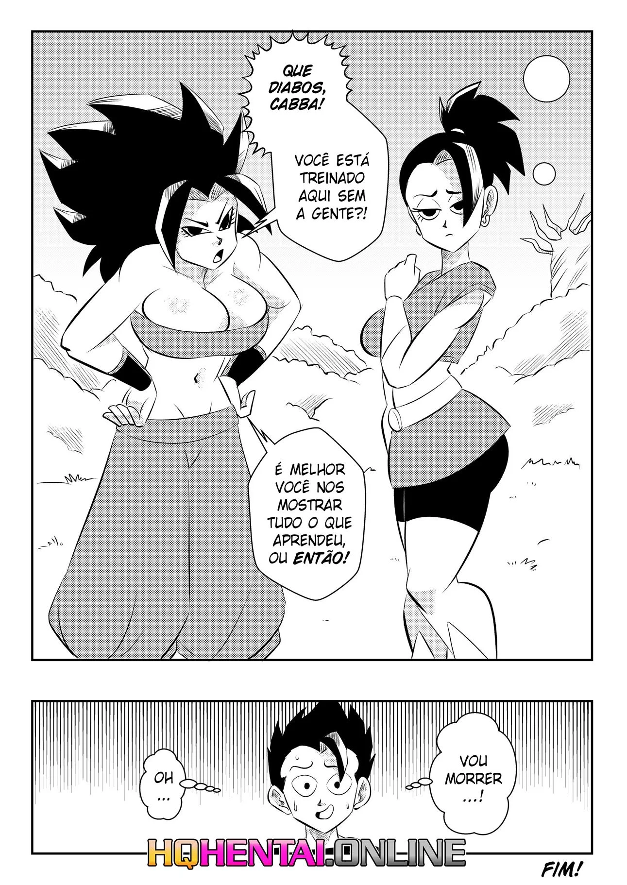 Treinamento Celestial – Dragon Ball Hentai – Versão PT-BR