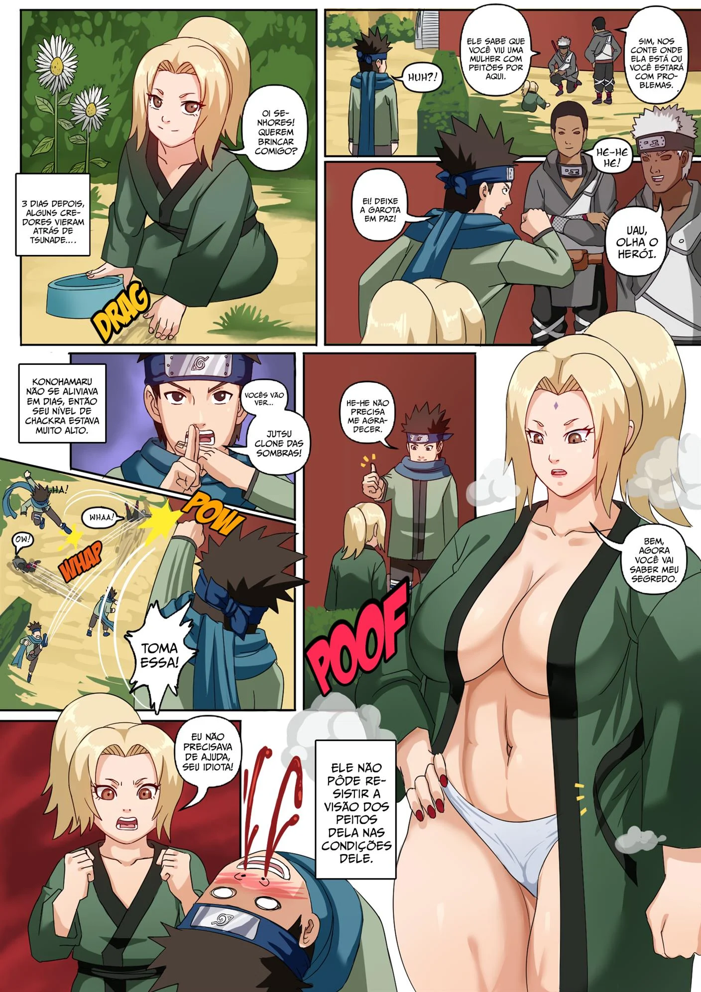 Treinamento Especial da Tsunade – Hentai – Desenho Erótico