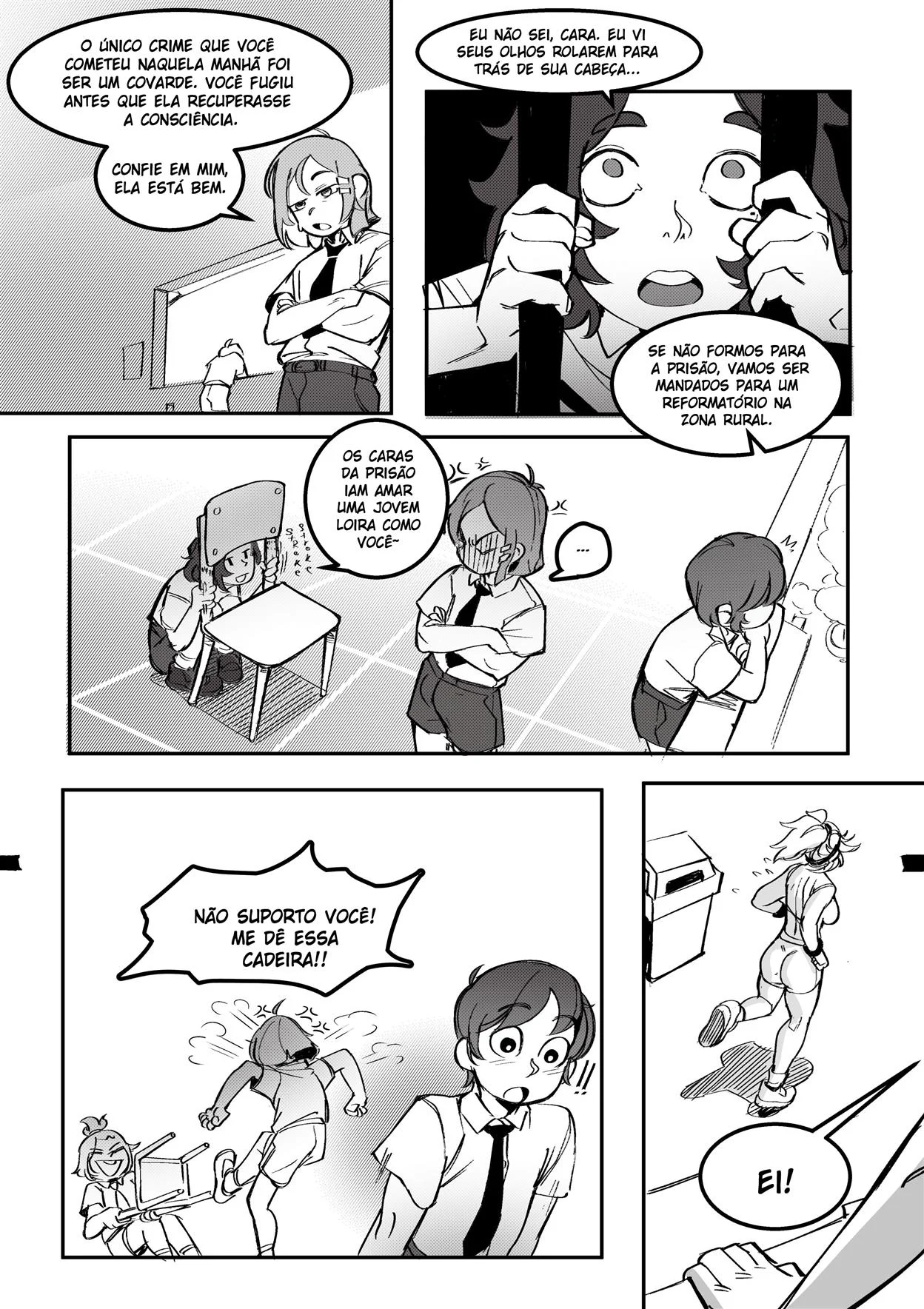 Treinamento Quente – Hq de Sexo – Versão Nacional