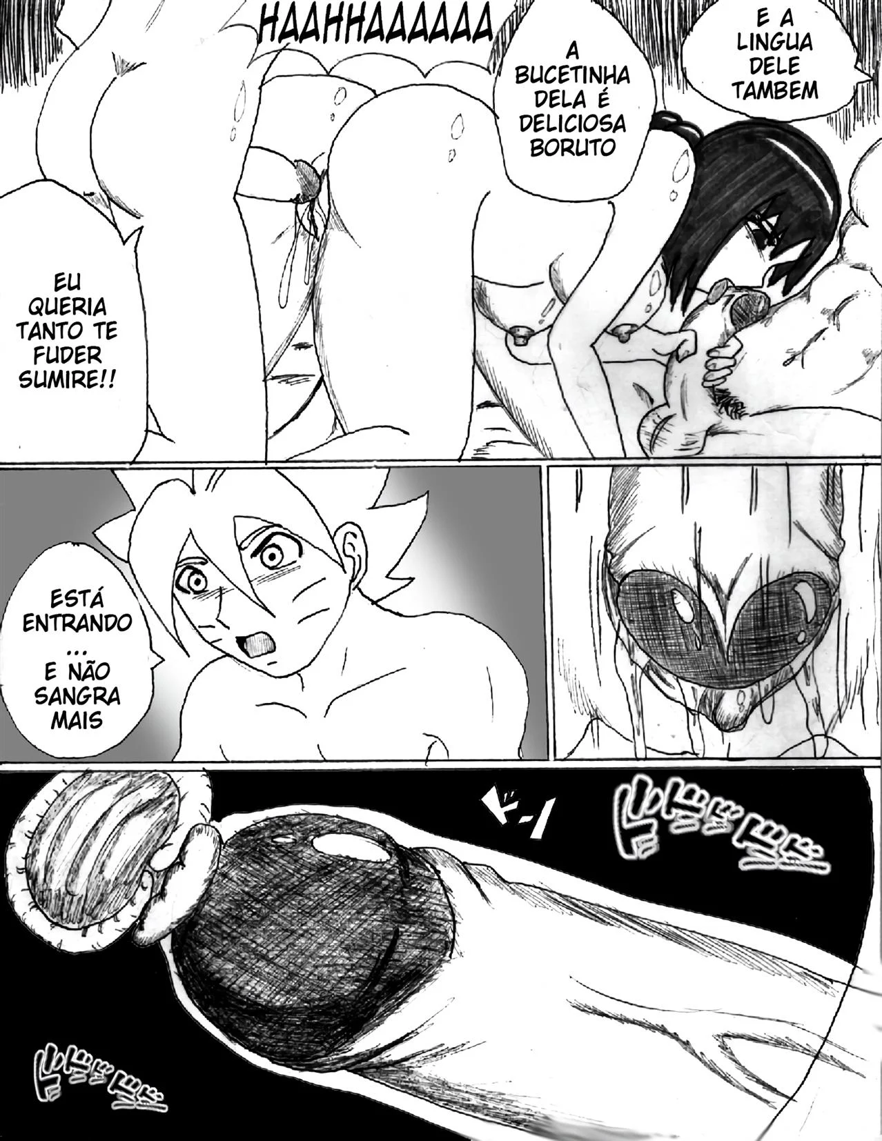 Treinamento Sexual na casa do Hokage – Virgem – Sem Censura