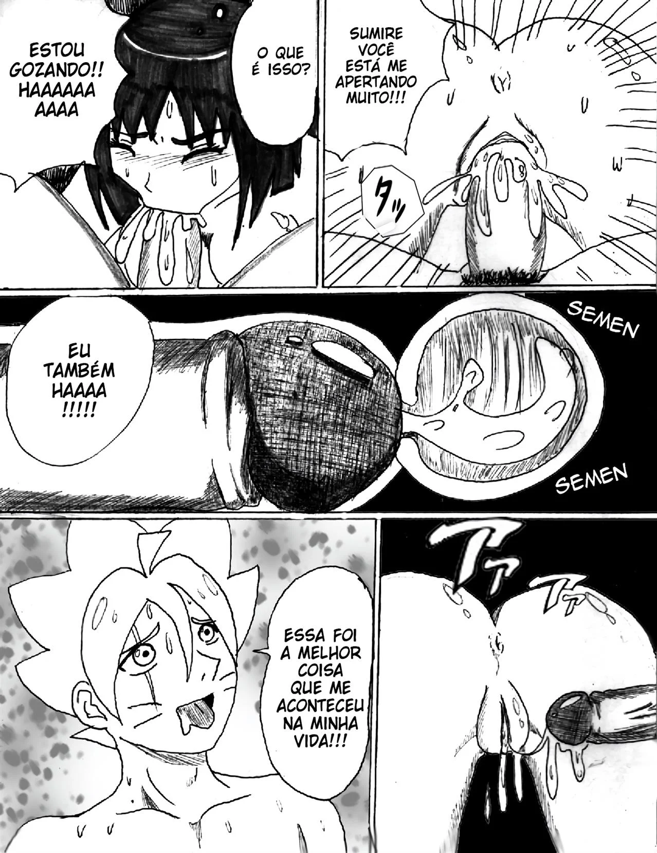 Treinamento Sexual na casa do Hokage – Virgem – Sem Censura