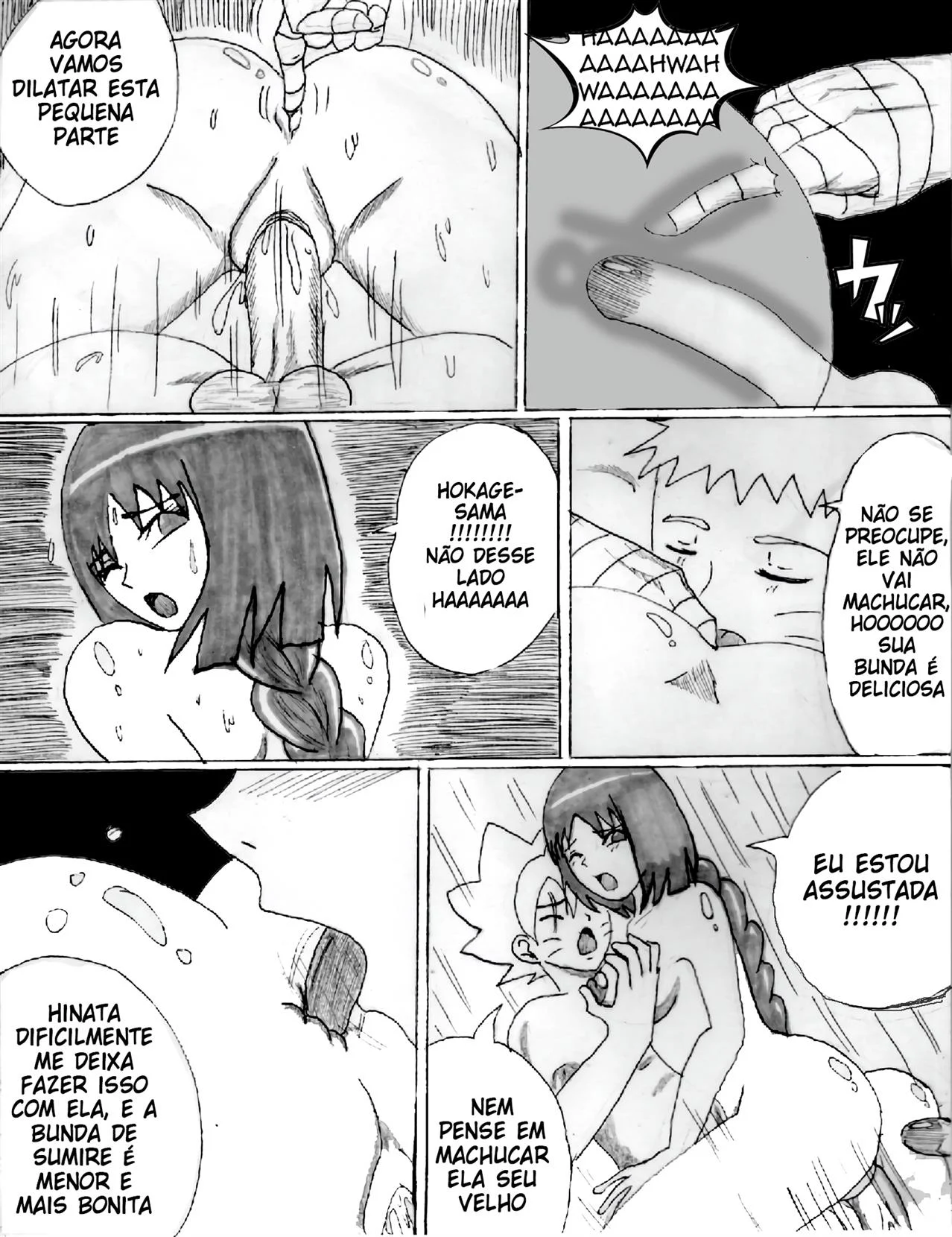 Treinamento Sexual na casa do Hokage – Virgem – Sem Censura