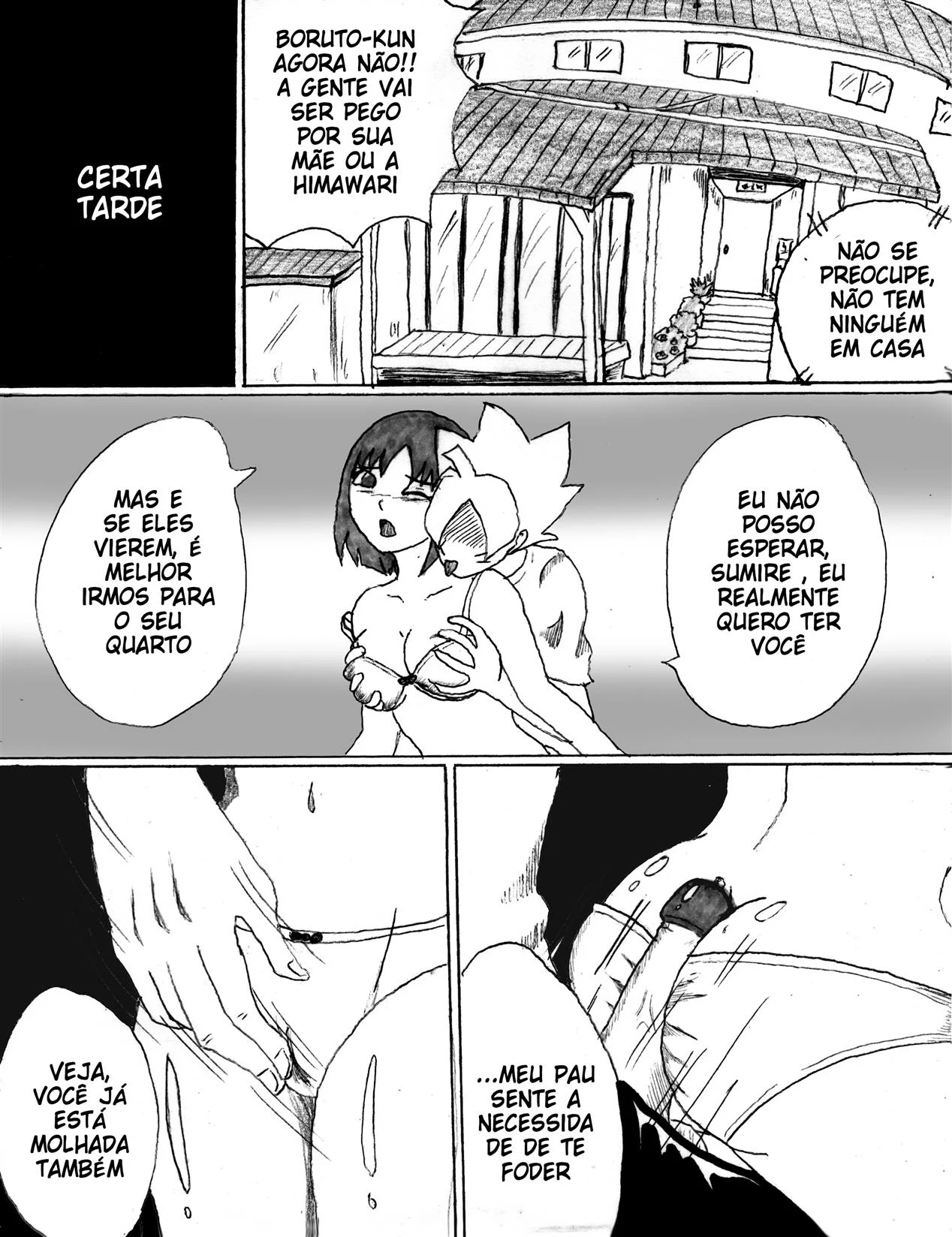 Treinamento Sexual na casa do Hokage – Virgem – Sem Censura