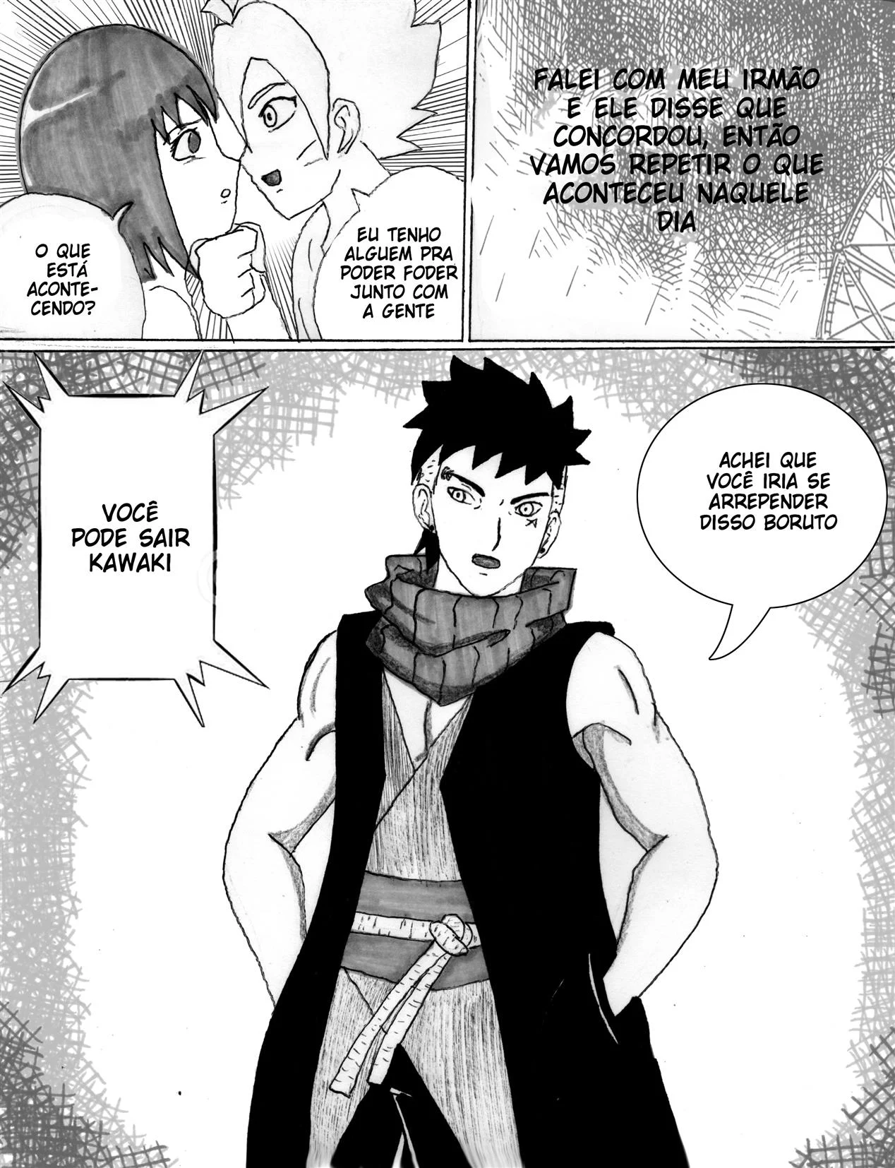 Treinamento Sexual na casa do Hokage – Virgem – Sem Censura