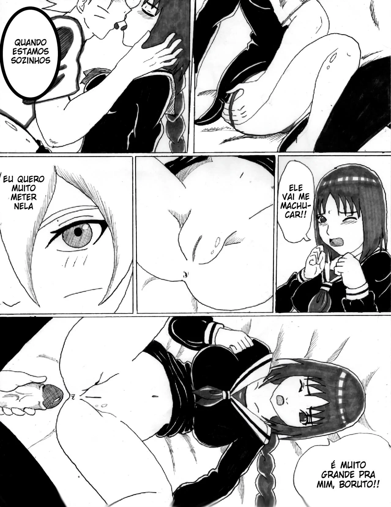 Treinamento Sexual na casa do Hokage – Virgem – Sem Censura