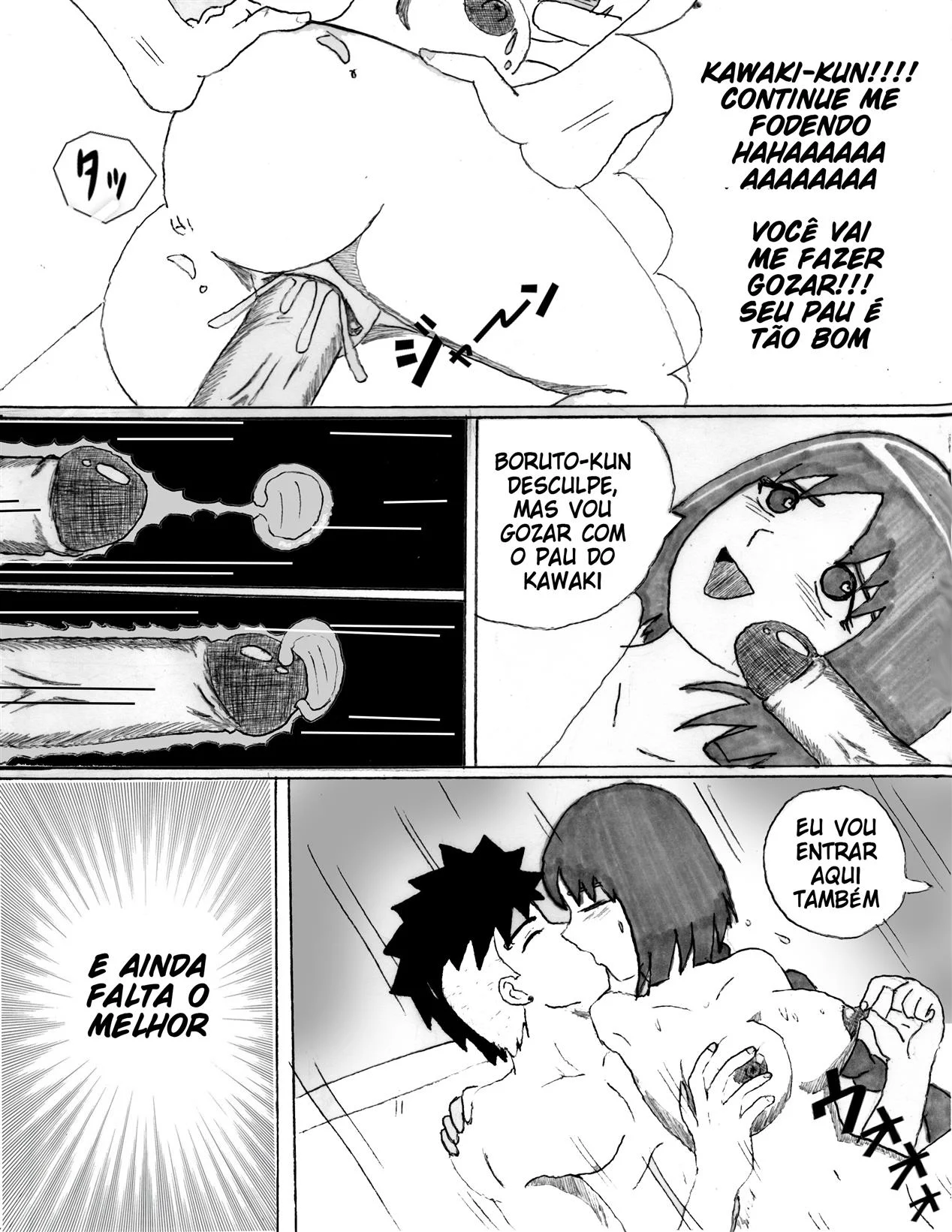 Treinamento Sexual na casa do Hokage – Virgem – Sem Censura