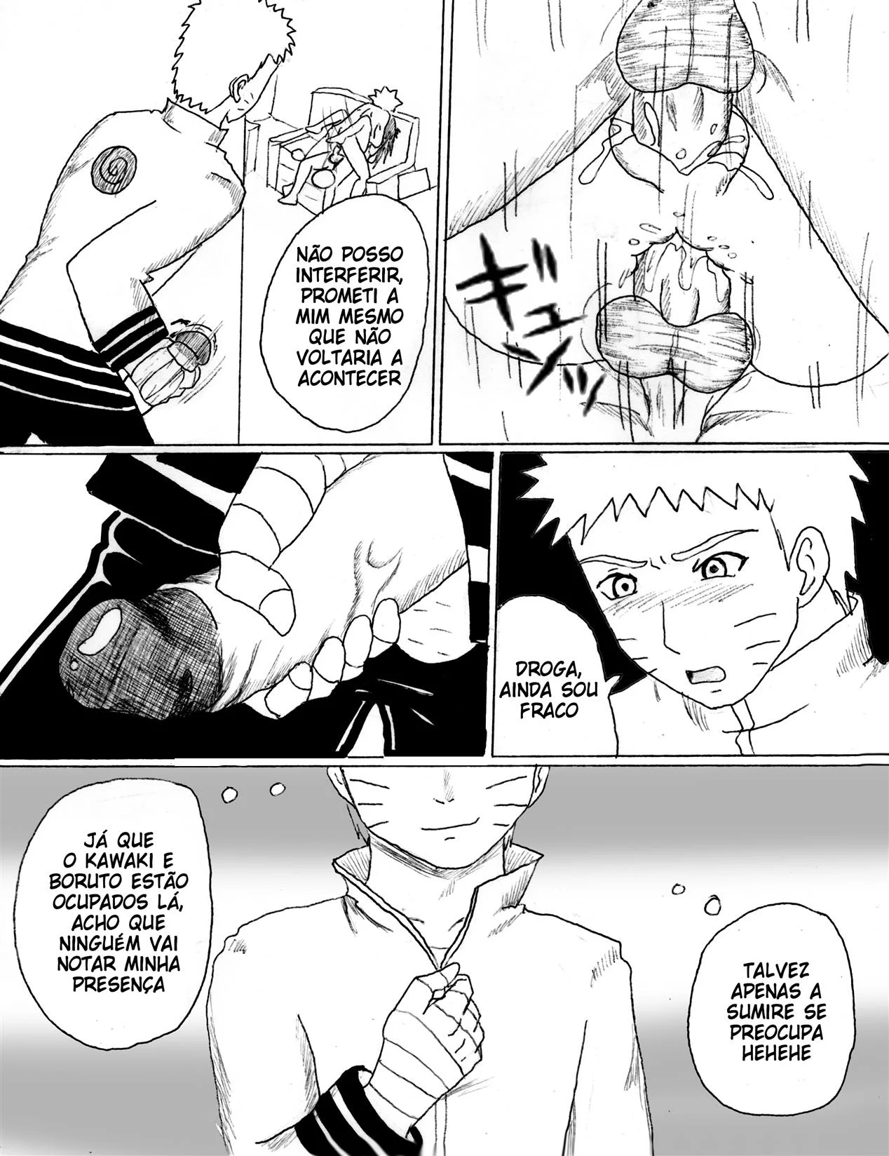 Treinamento Sexual na casa do Hokage – Virgem – Sem Censura