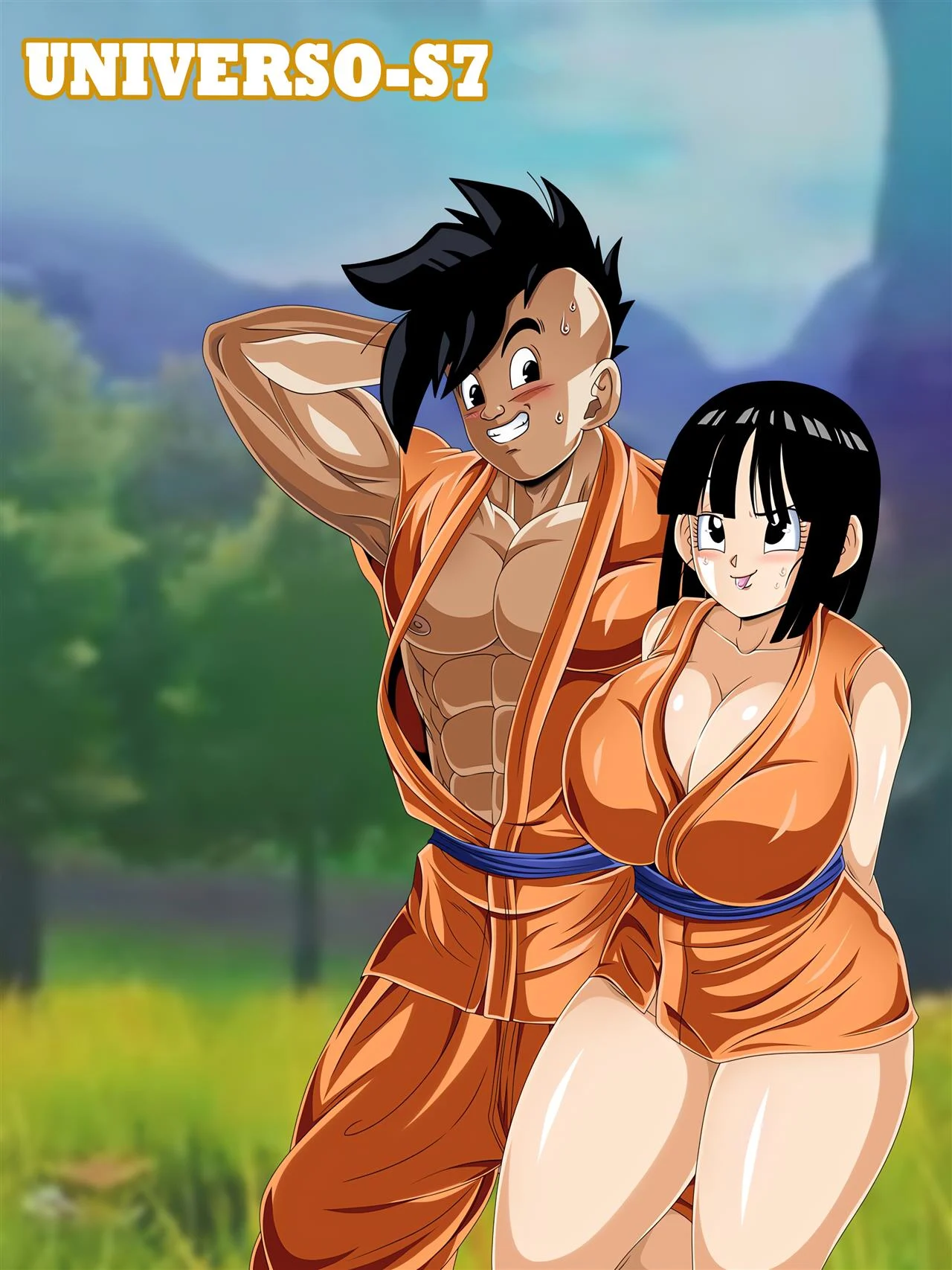 Treinando com a Pan – Dragon Ball Hentai – Português do Brasil