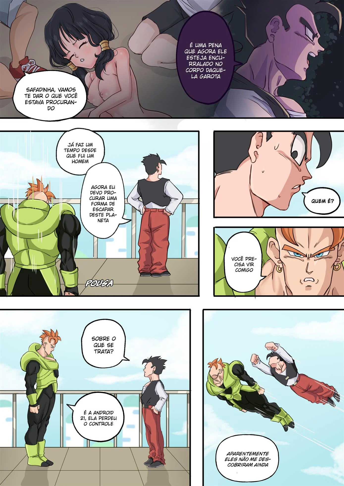 Troca de corpo 3 – hentai sem censura – HQ em Português