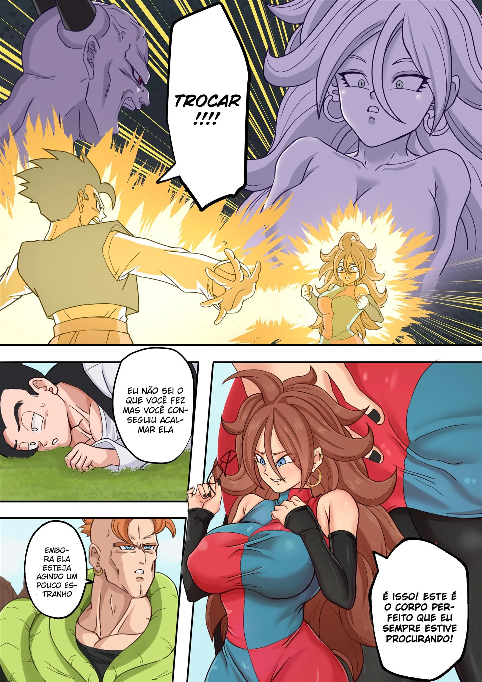 Troca de corpo 3 – hentai sem censura – HQ em Português