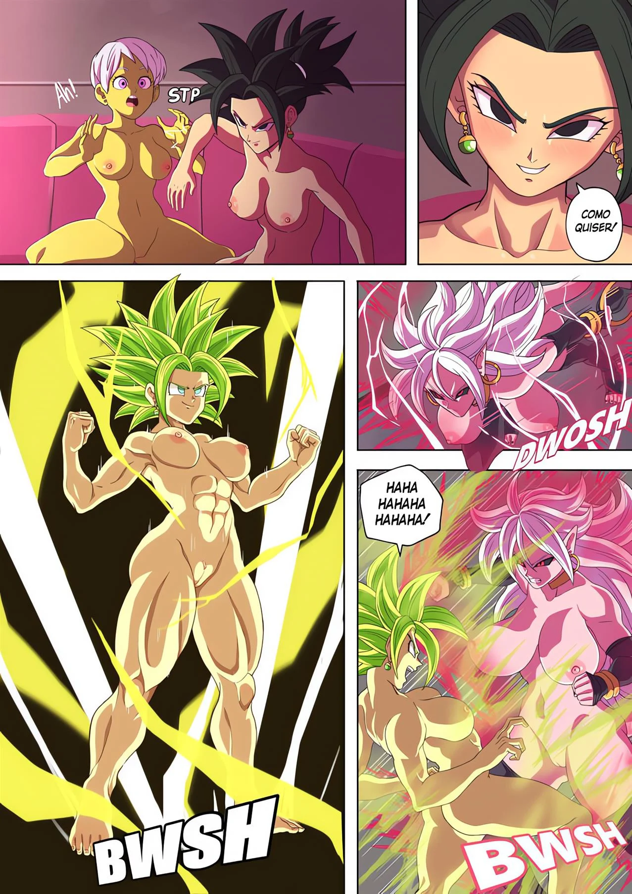 Troca de corpo 6 – Kefla Hentai – Versão PT-BR