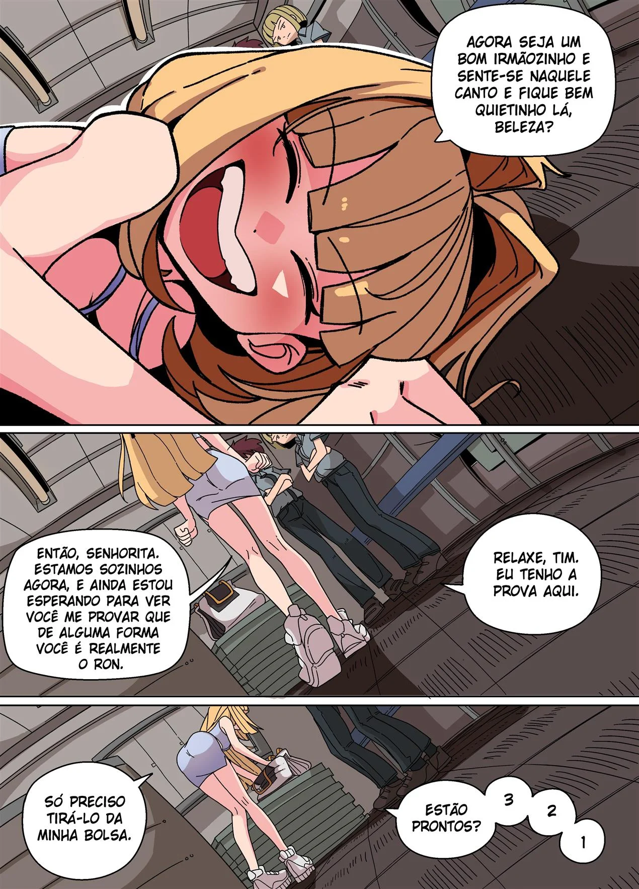 Troca de pele 3 – Quadrinhos Eróticos – HQ em Português