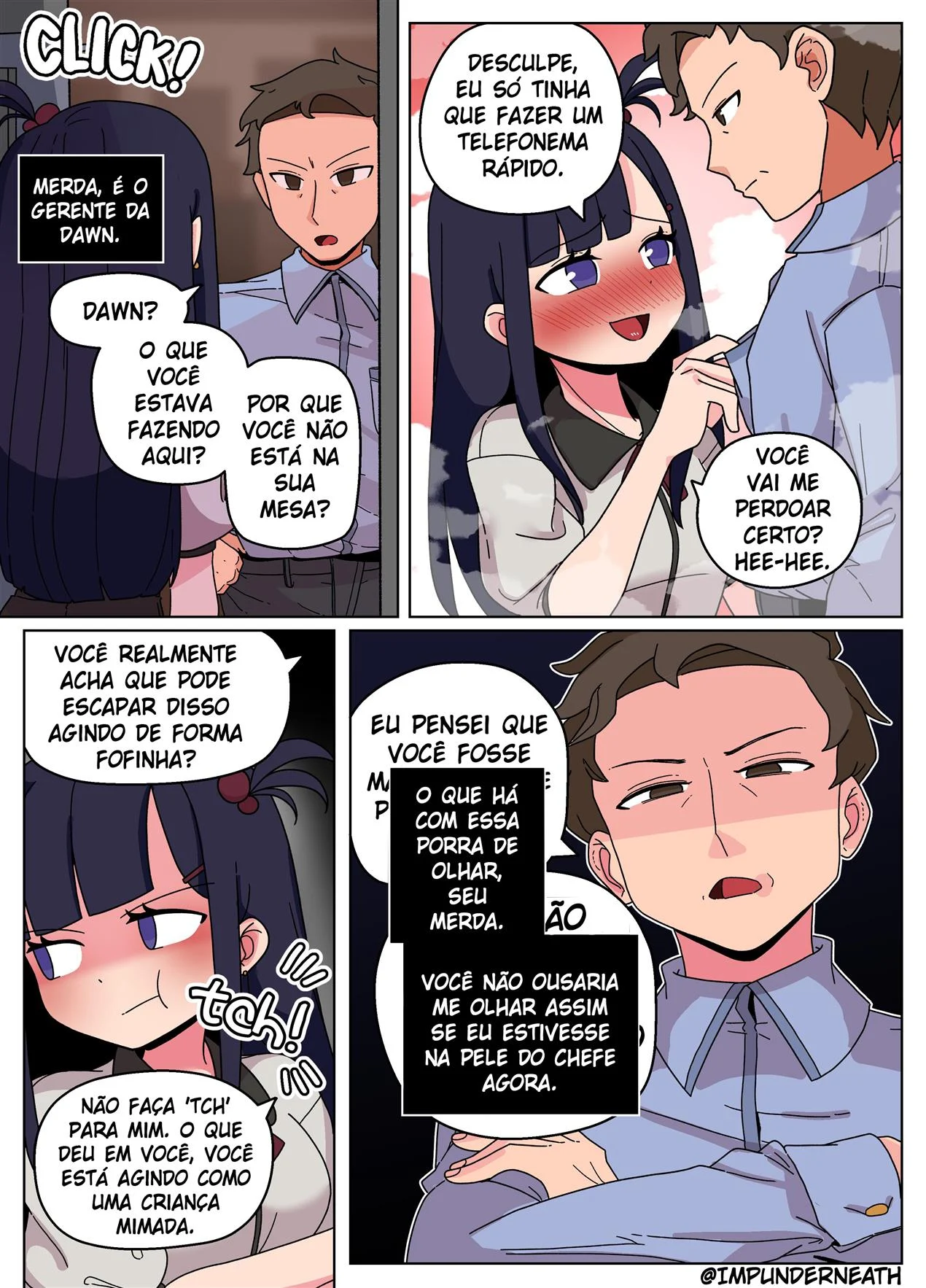 Troca de pele 3 – Quadrinhos Eróticos – HQ em Português