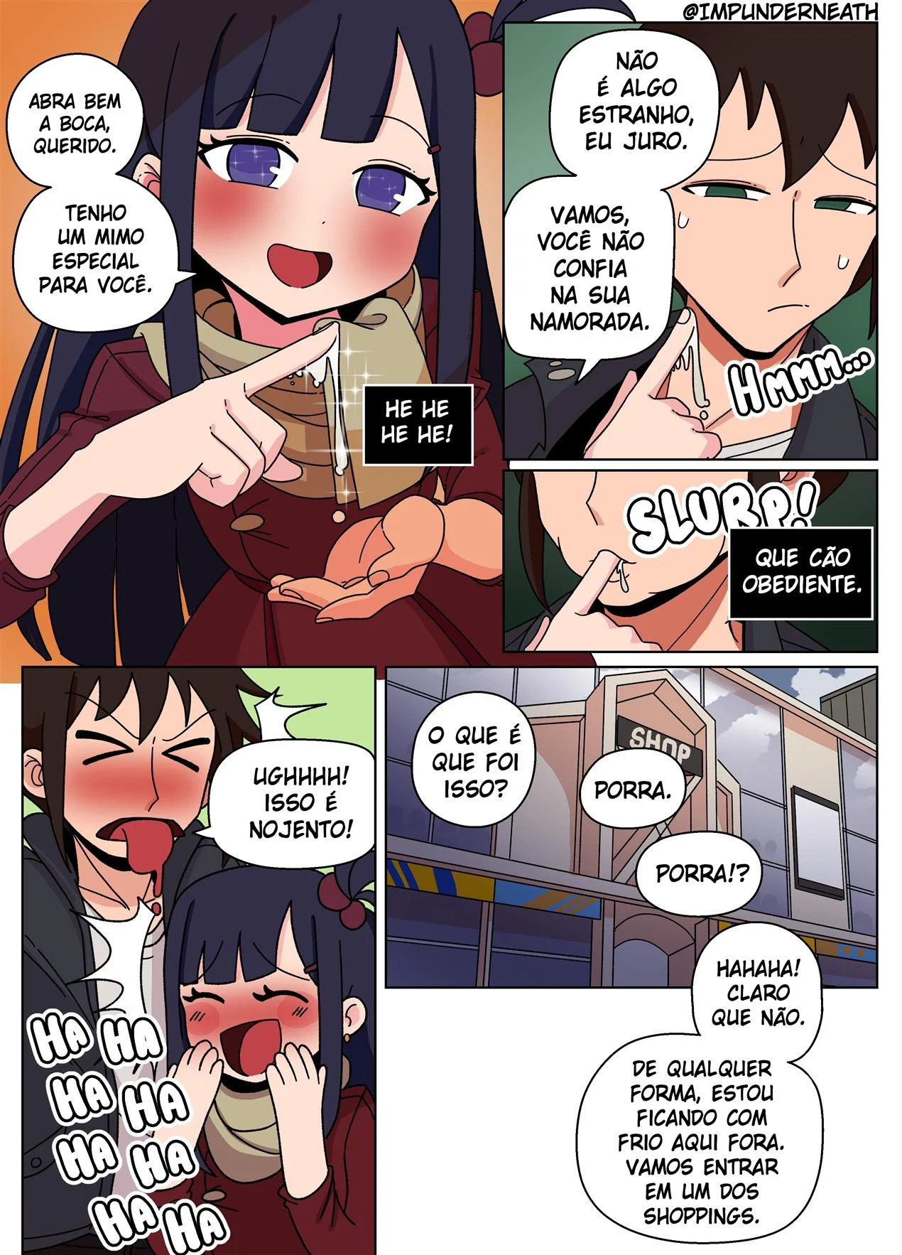 Troca de pele 3 – Quadrinhos Eróticos – HQ em Português