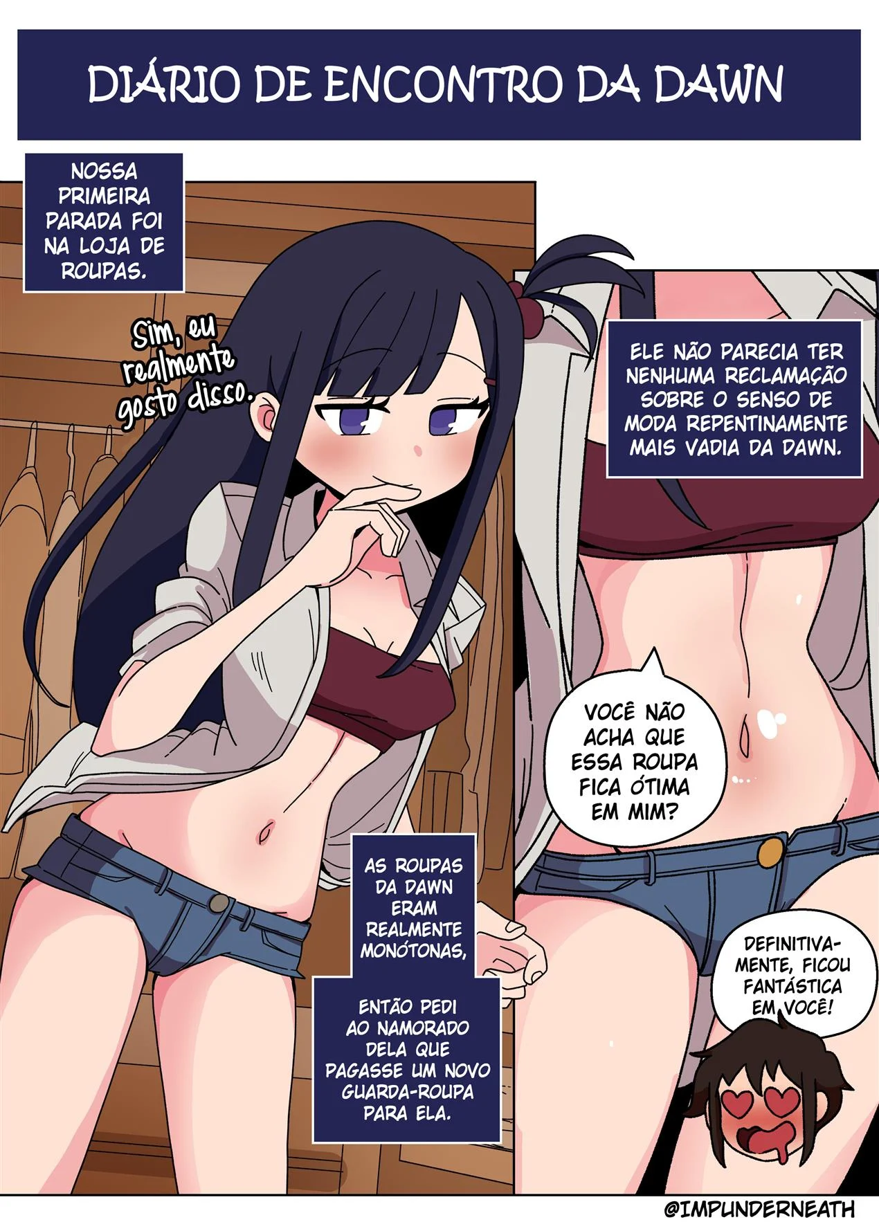 Troca de pele 3 – Quadrinhos Eróticos – HQ em Português