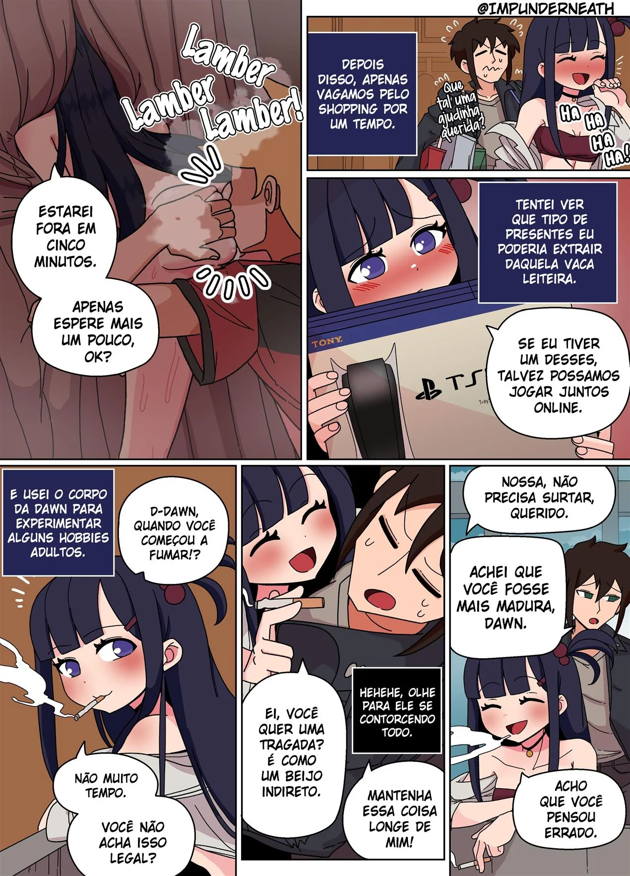 Troca de pele 3 – Quadrinhos Eróticos – HQ em Português