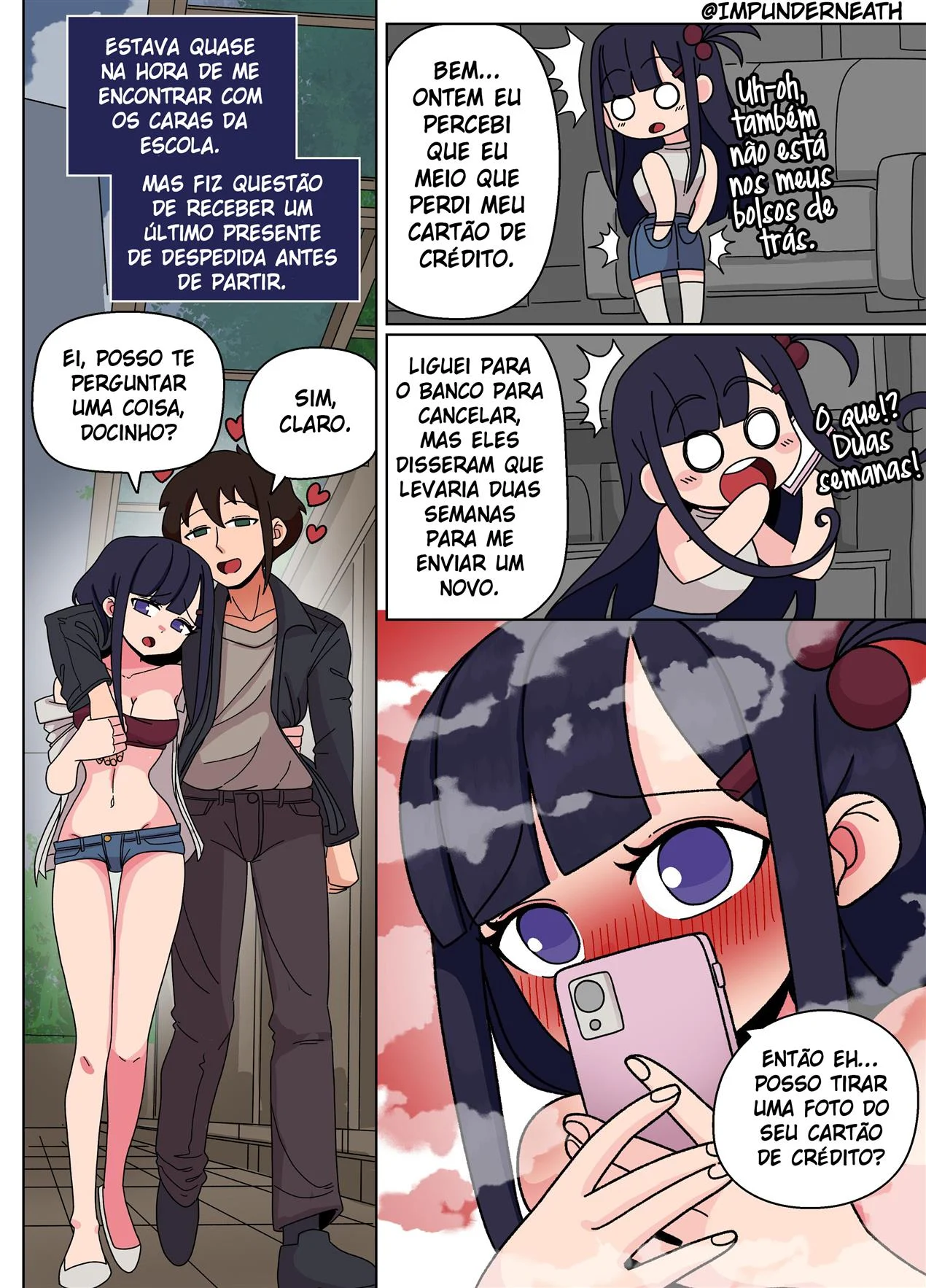 Troca de pele 3 – Quadrinhos Eróticos – HQ em Português