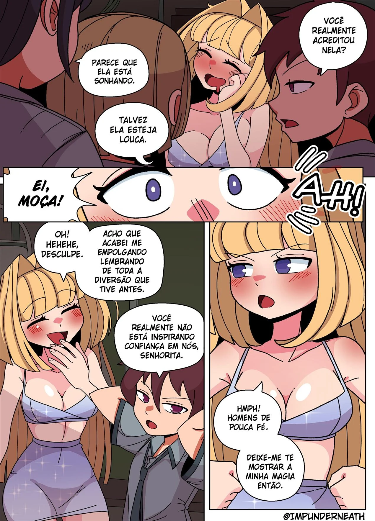 Troca de pele 3 – Quadrinhos Eróticos – HQ em Português