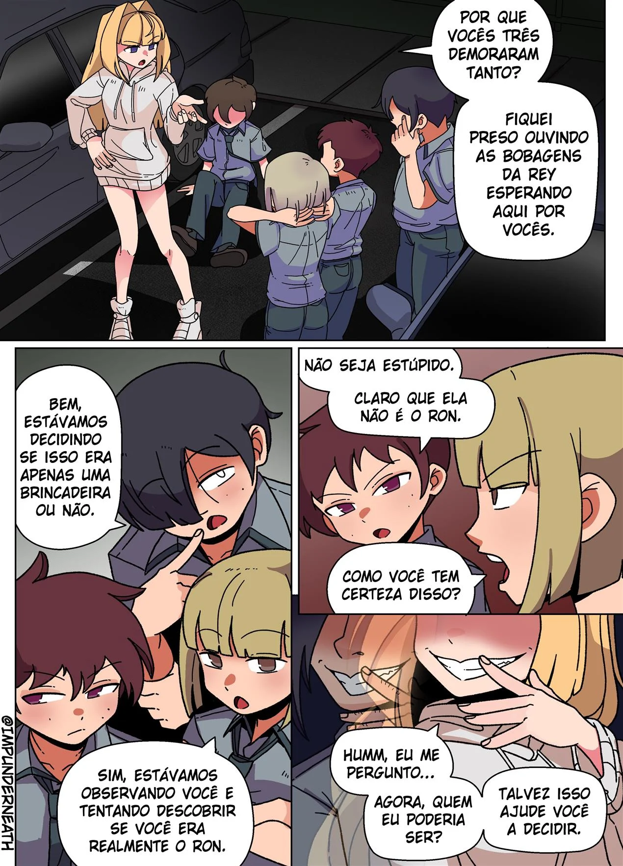 Troca de pele 3 – Quadrinhos Eróticos – HQ em Português