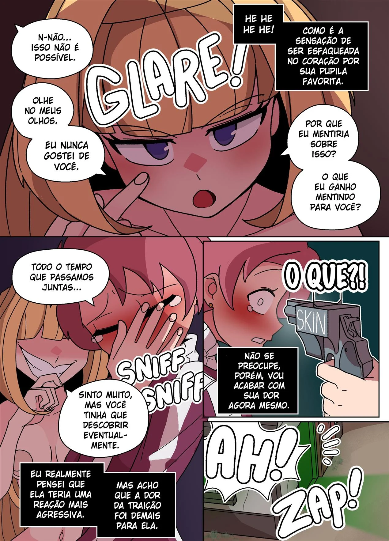 Troca de pele 3 – Quadrinhos Eróticos – HQ em Português