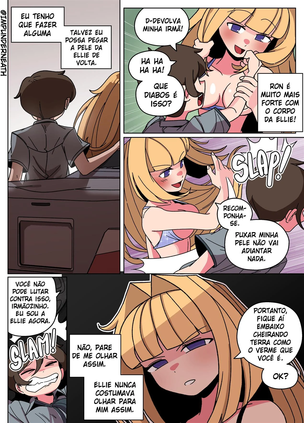 Troca de pele 3 – Quadrinhos Eróticos – HQ em Português