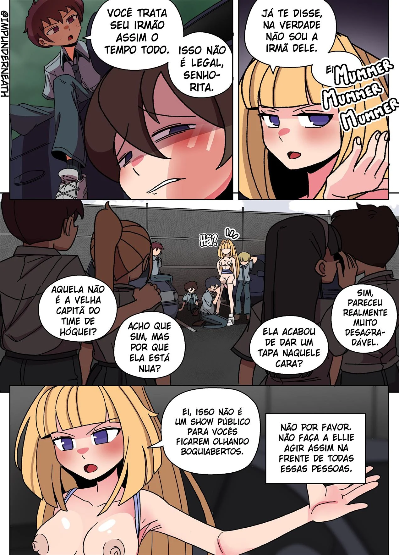 Troca de pele 3 – Quadrinhos Eróticos – HQ em Português