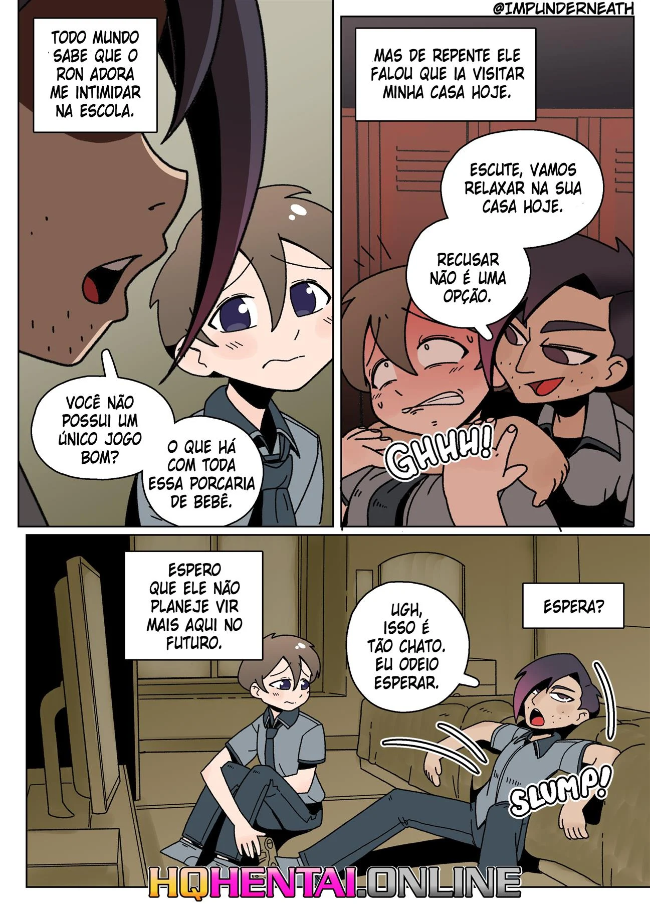 Troca de pele – Quadrinhos Eróticos – Quadrinho Completo