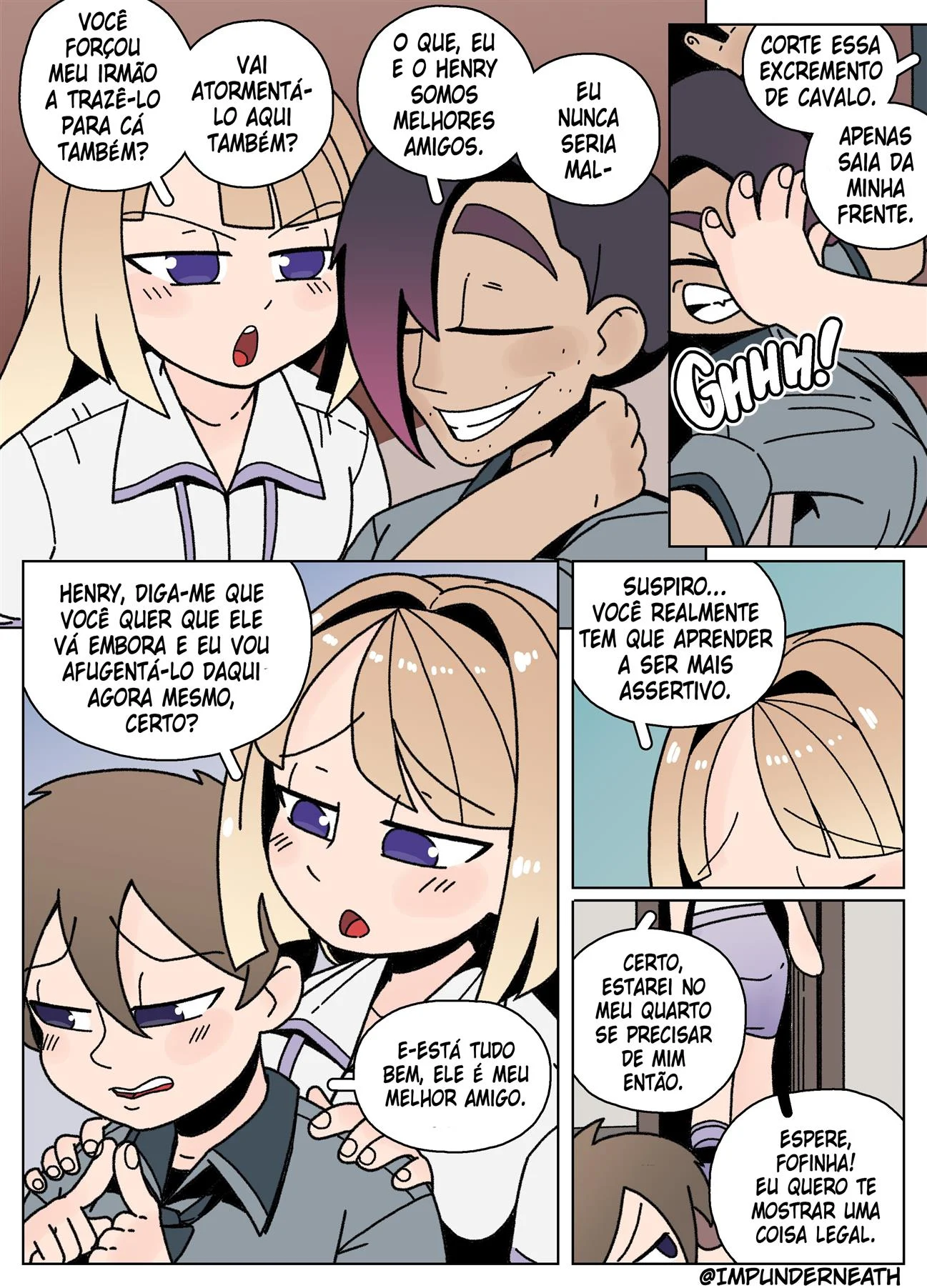 Troca de pele – Quadrinhos Eróticos – Quadrinho Completo