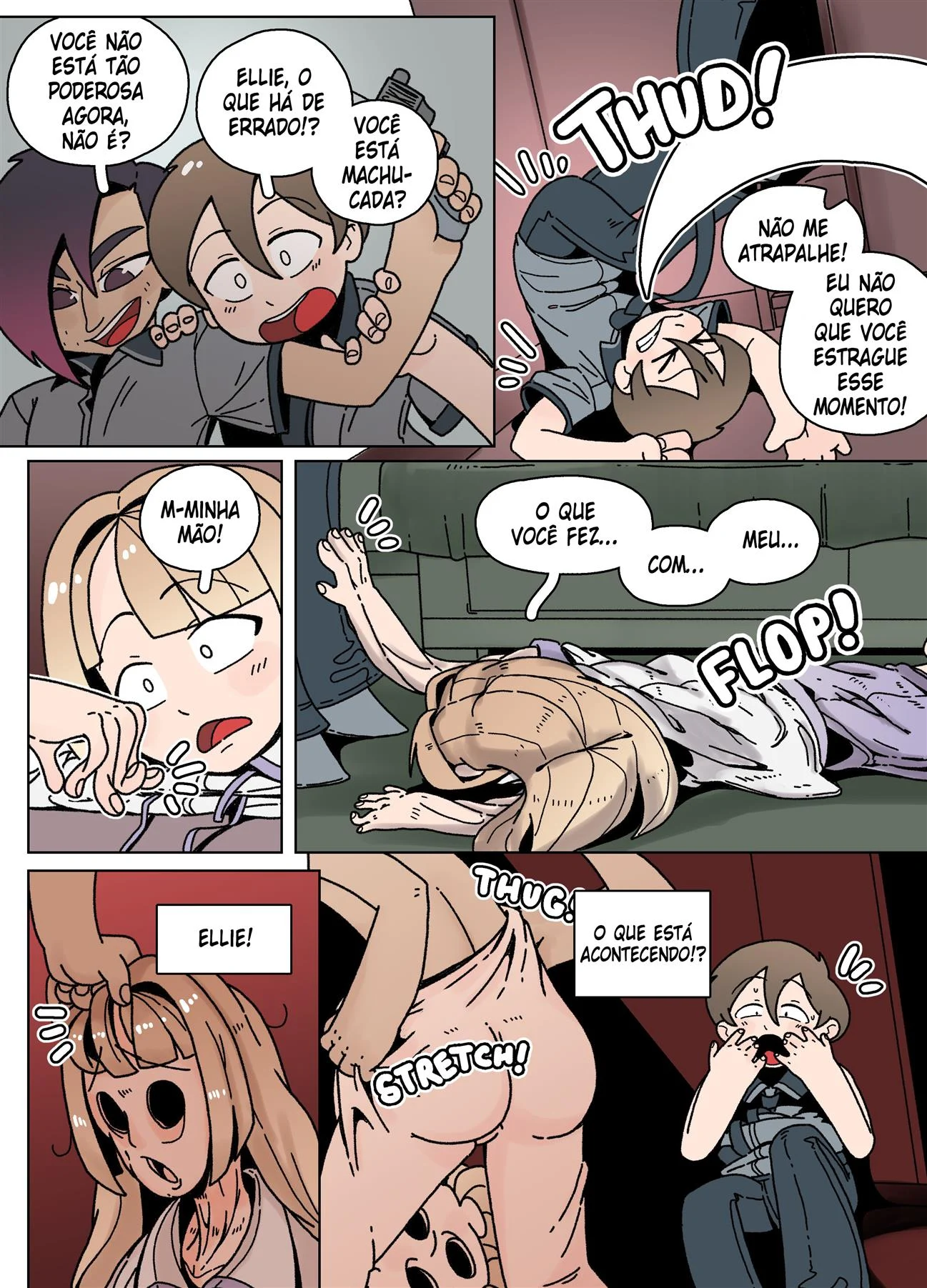 Troca de pele – Quadrinhos Eróticos – Quadrinho Completo