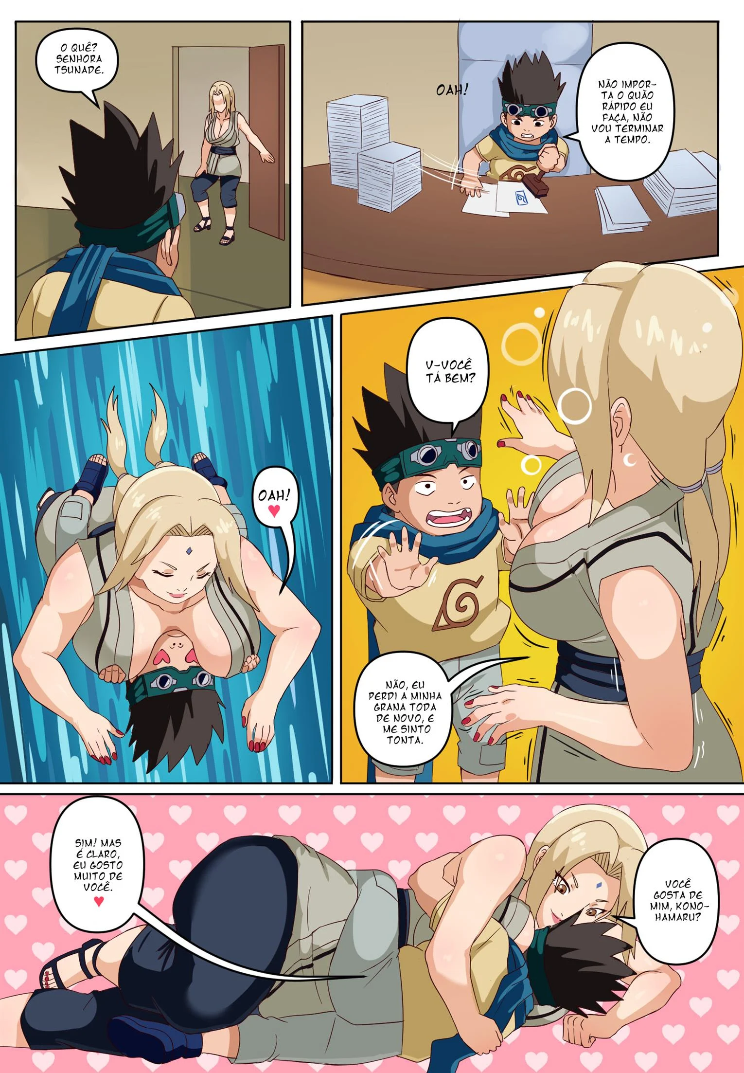 Tsunade e Konohamaru – HQ Hentai – PT-BR