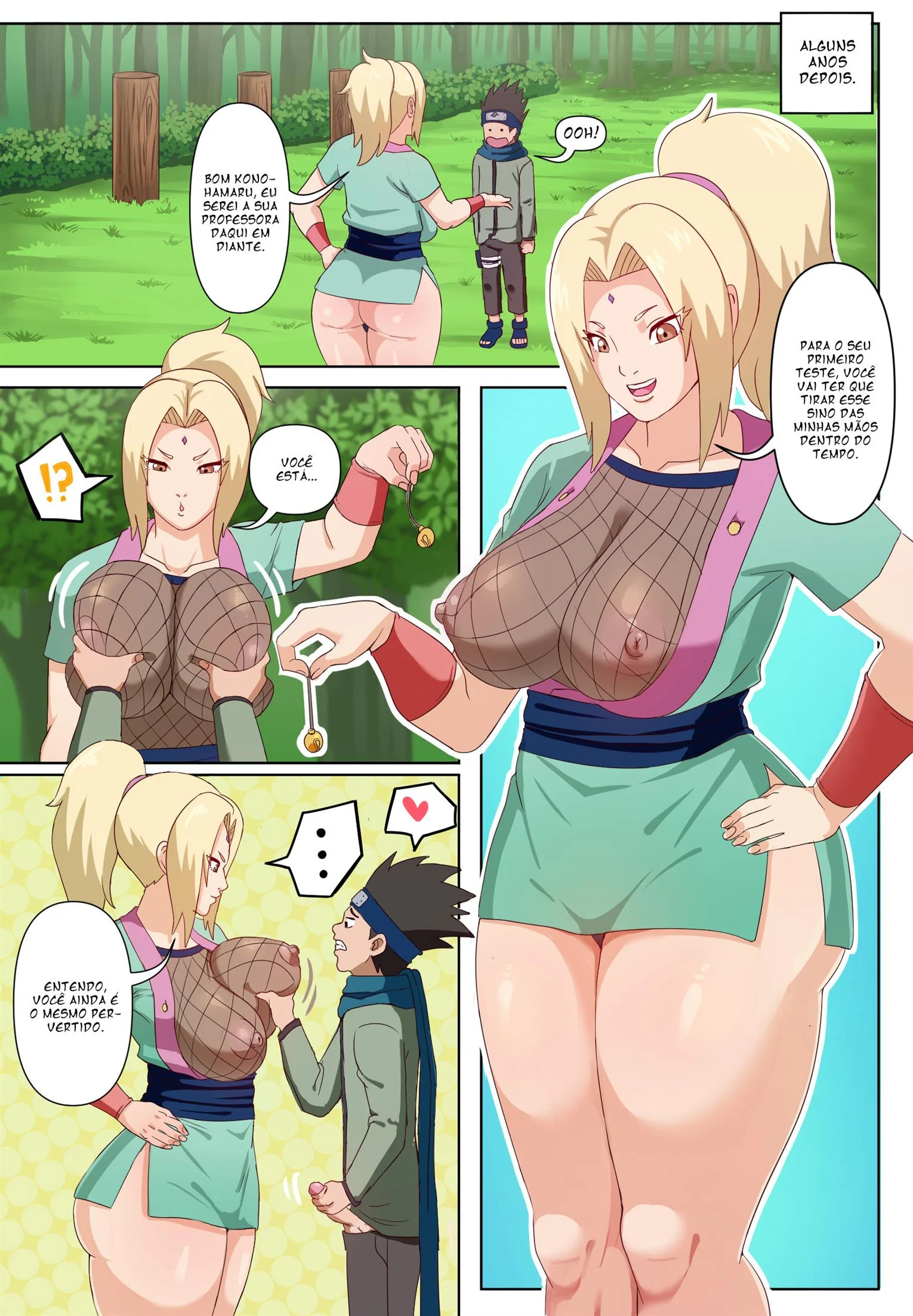 Tsunade e Konohamaru – HQ Hentai – PT-BR