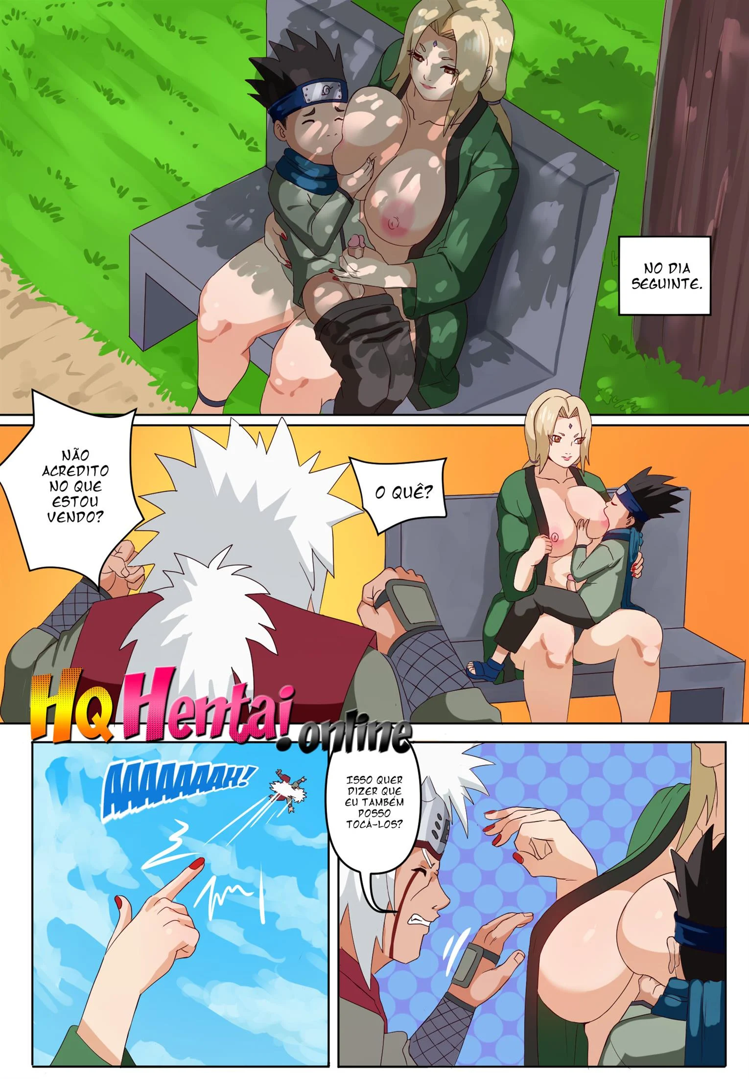 Tsunade e Konohamaru – HQ Hentai – PT-BR