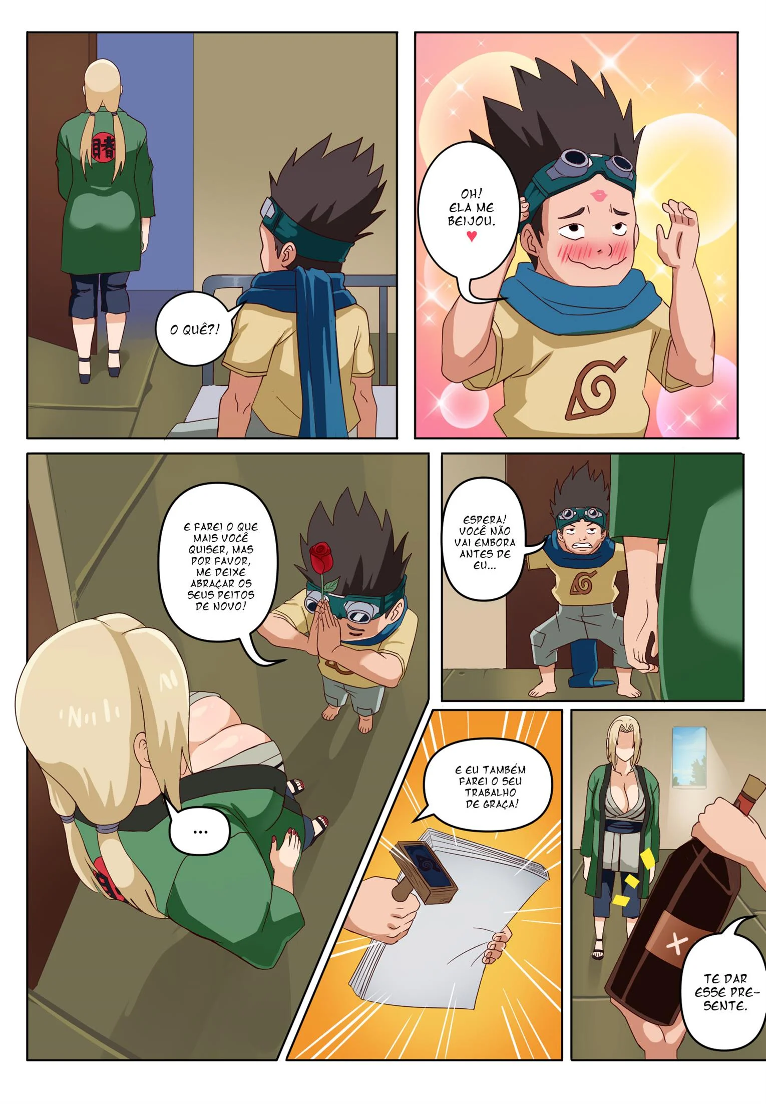 Tsunade e Konohamaru – HQ Hentai – PT-BR