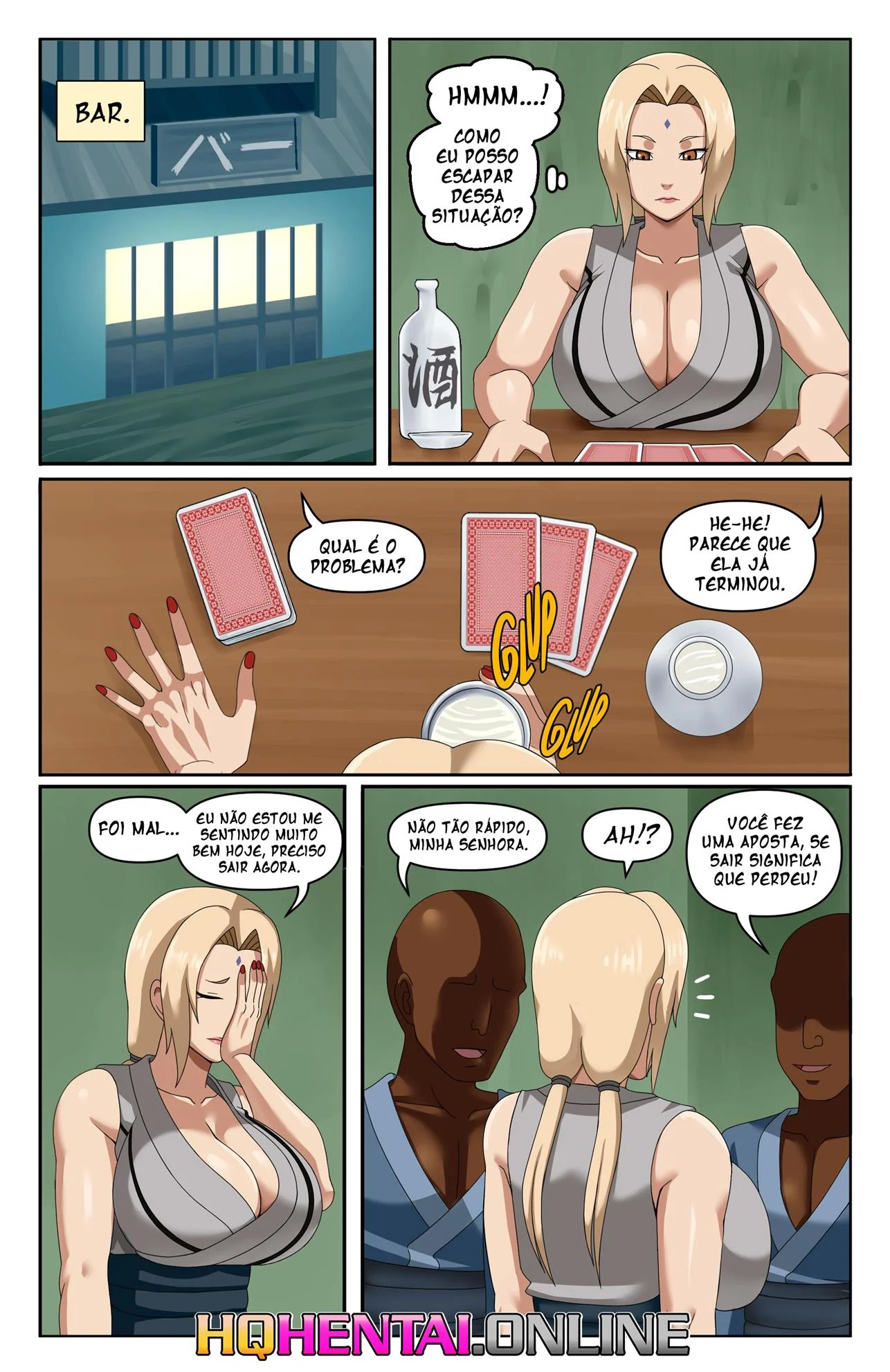 Tsunade pagando as dívidas – Hentai – PT-BR