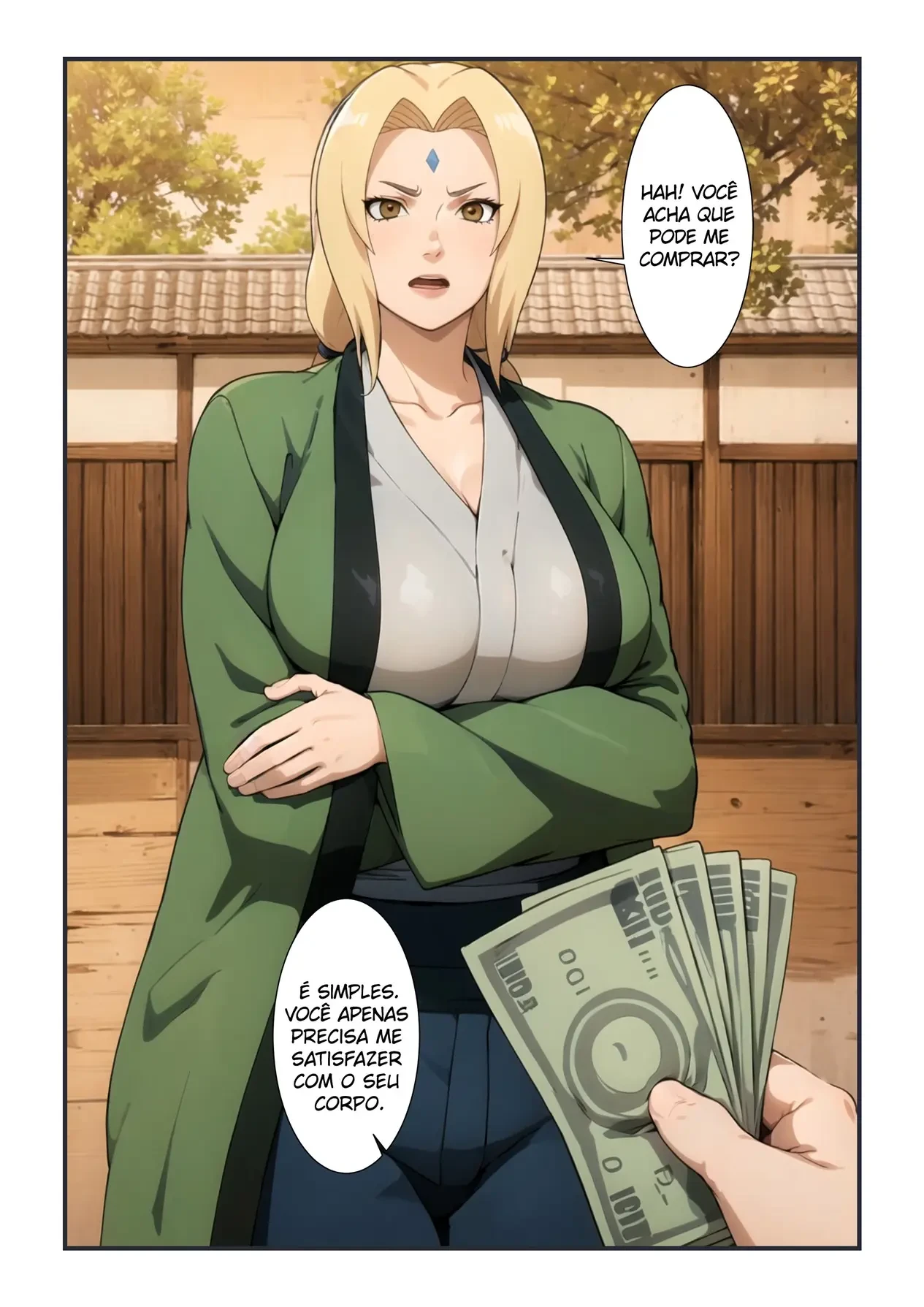 Tsunade Quitando as Dívidas – Loira – Versão Nacional