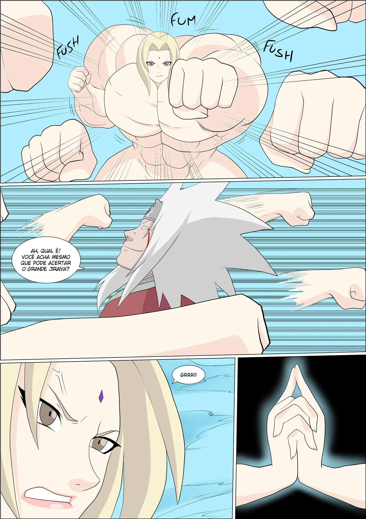 Tsunade vs Jiraiya – MILF – Atualizado