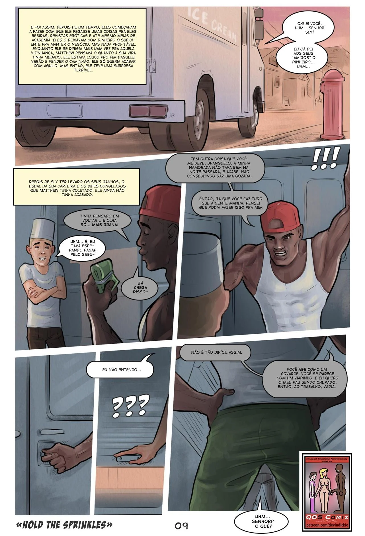 Um negócio lucrativo – Estupro – Desenho de Sexo